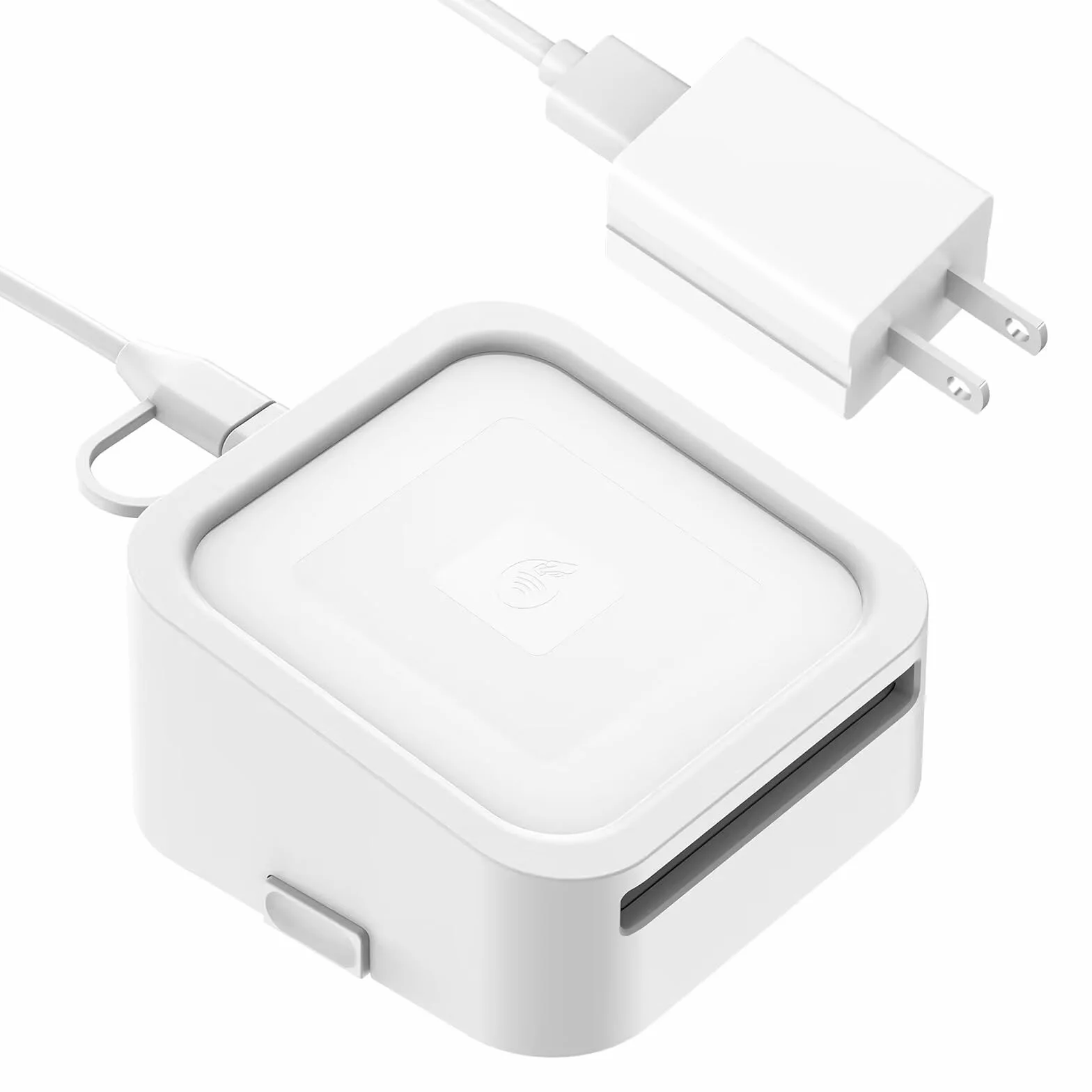 Base de Lector de Tarjetas para Square sin Contacto y Chip Gen 1/2 (Blanco)