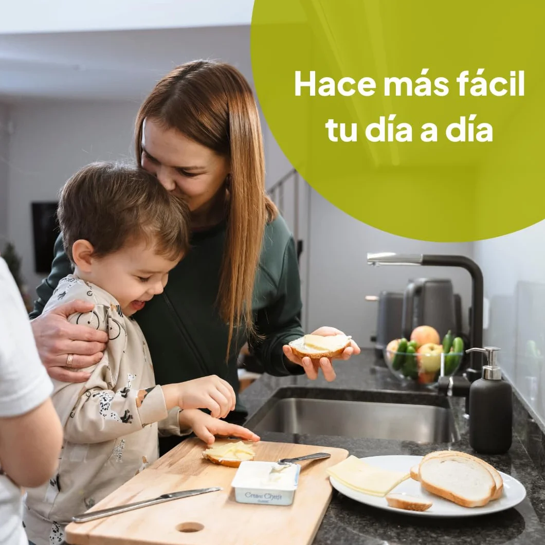 Ette Tete Step’n’Sit® Montessori Torre Mesa de Aprendizaje Convertible 2 en 1 con Cierres de latón Antiguo Madera