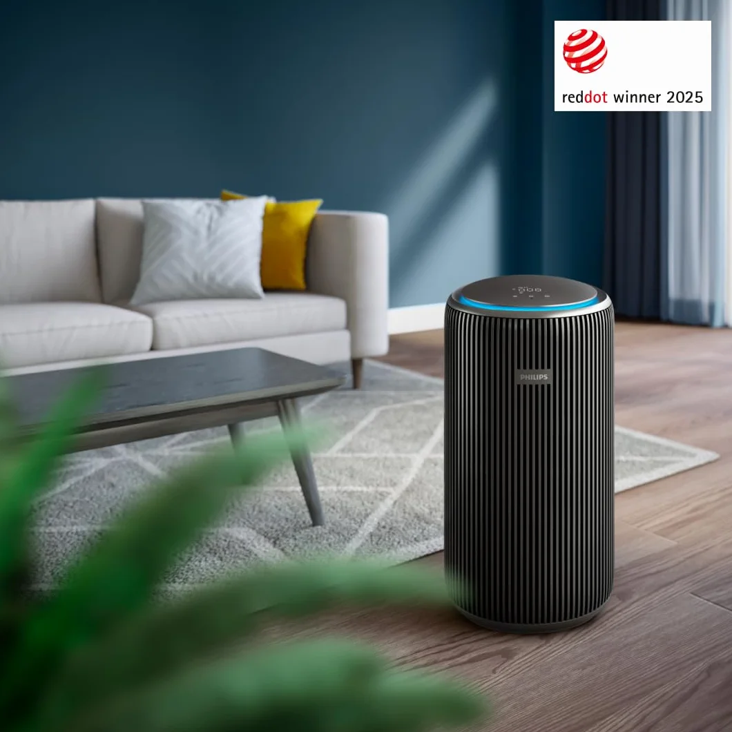 Philips Purificador de aire Serie 4200 HEPA NanoProtect doble filtro carbón activo CADR 600m³/h 156m² AC4221/11