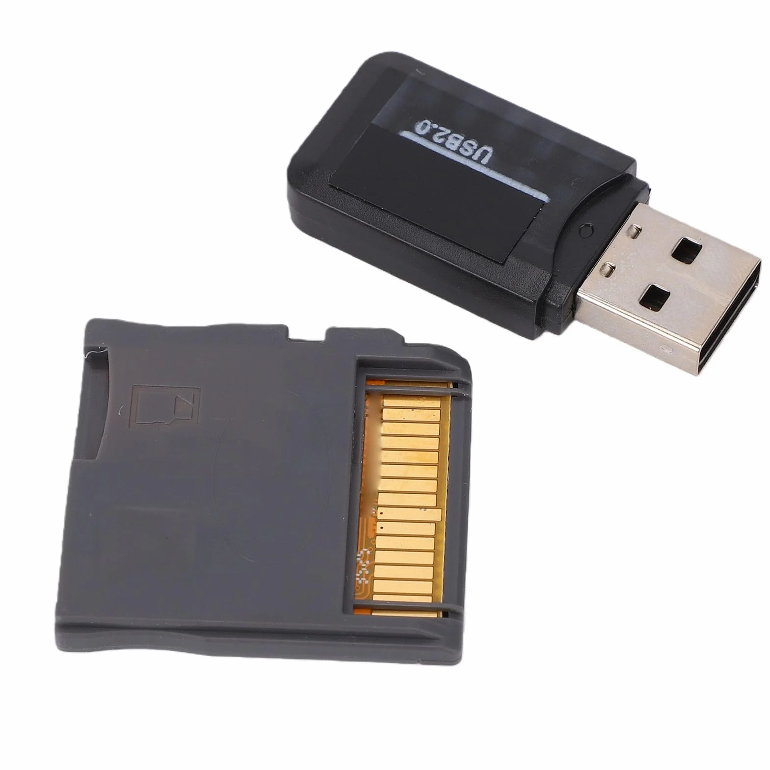 Cartucho R4 SDHC Gold Pro 2026 Dual Core Compatible con 2DS 3DS LL MD GB GBC FC PCE, con Adaptador de Tarjeta, Plug and Play (Grey)