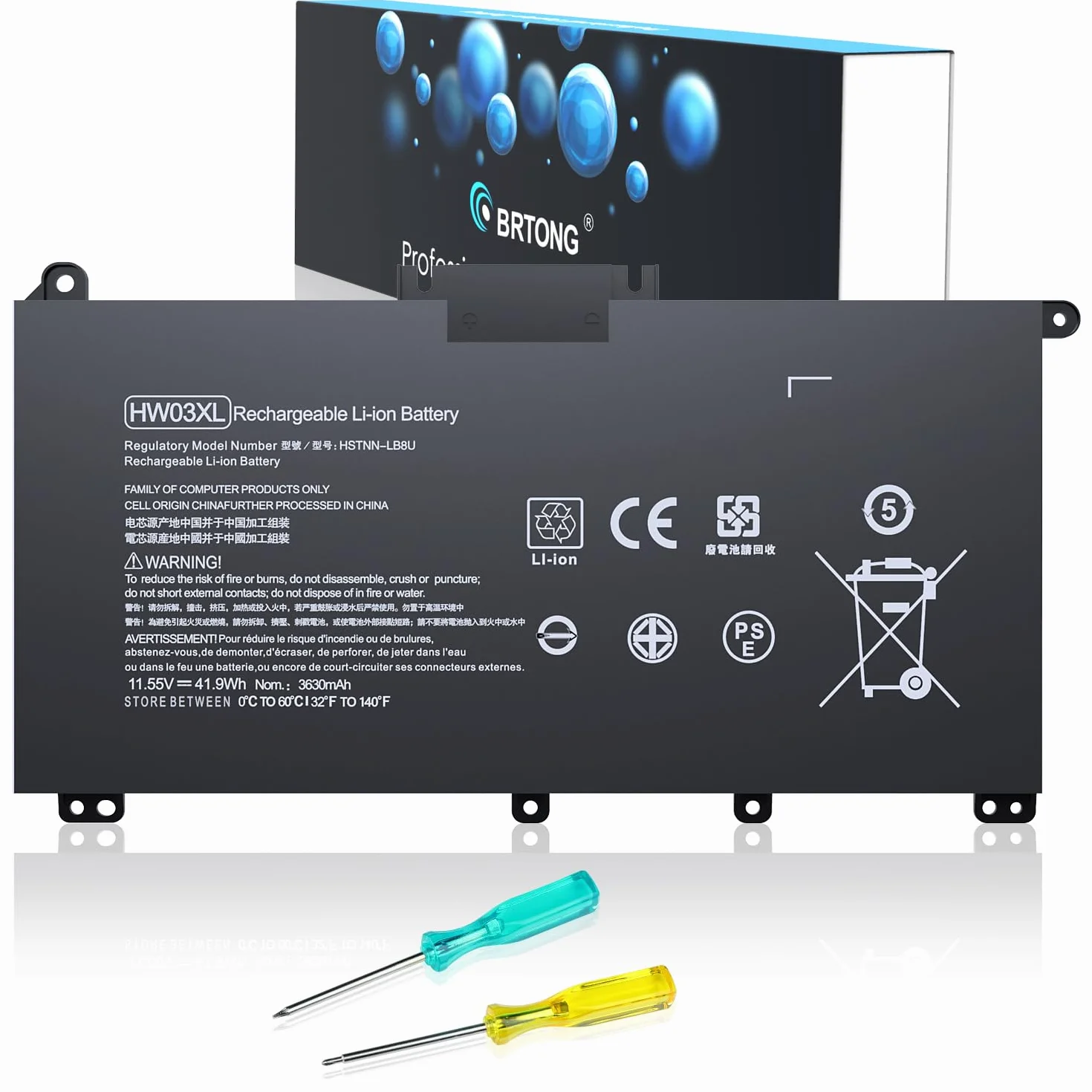 HW03XL HSTNN-LB8U Batería de Repuesto para HP Pavilion 15-eg0073cl 15-eg0048nr 15-eg0053cl 15-eg1025cl 5-eg1053cl 15-eg1053cl 15-eg1073cl 15-EG 15-EG 15-EG 15-EG 15-EG 15-EG 15-EG 15-EG 15-EG 15-EG