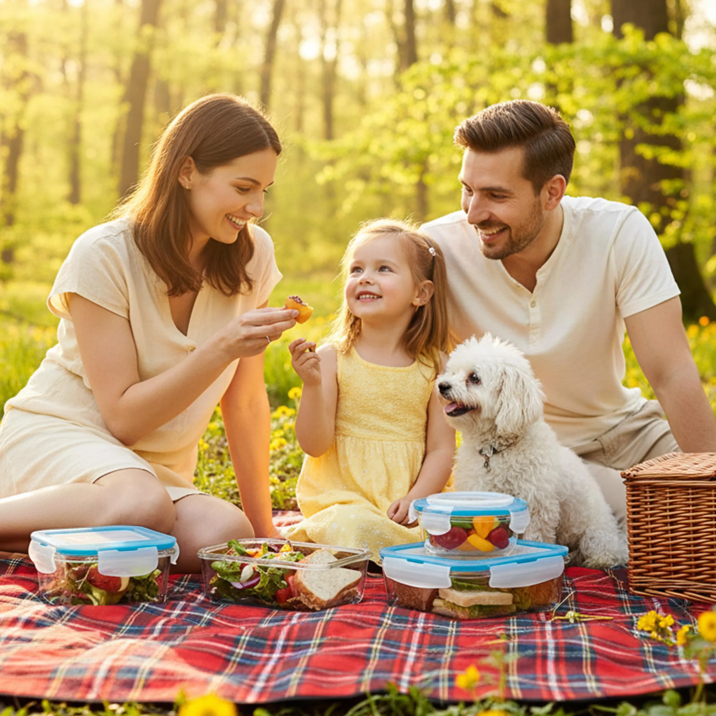 KICHLY Recipientes De Vidrio Para Alimentos Paquete De 9 Herméticos Con Tapas Transparentes Aptos Para Lavavajillas Y Microondas Sin BPA