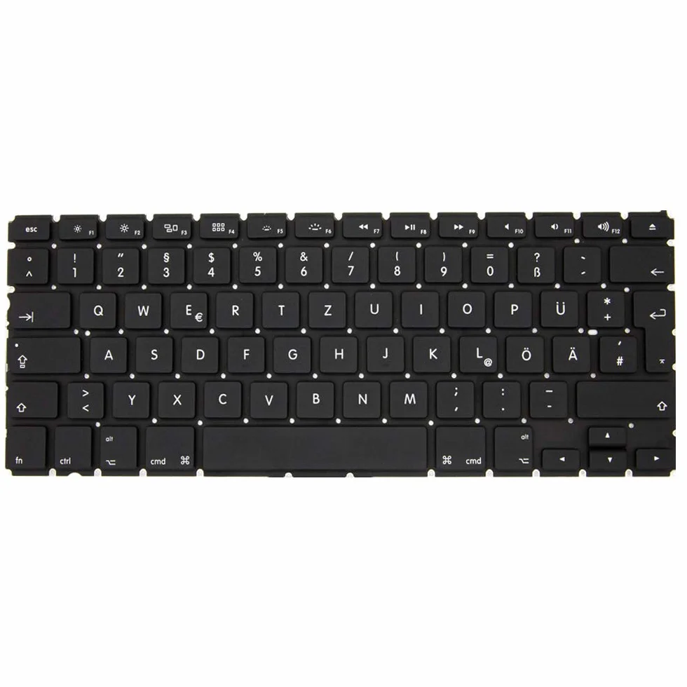 MMOBIEL Repuesto de Teclado QWERTZ Compatible con MacBook Pro A1286 15” 2008-2012