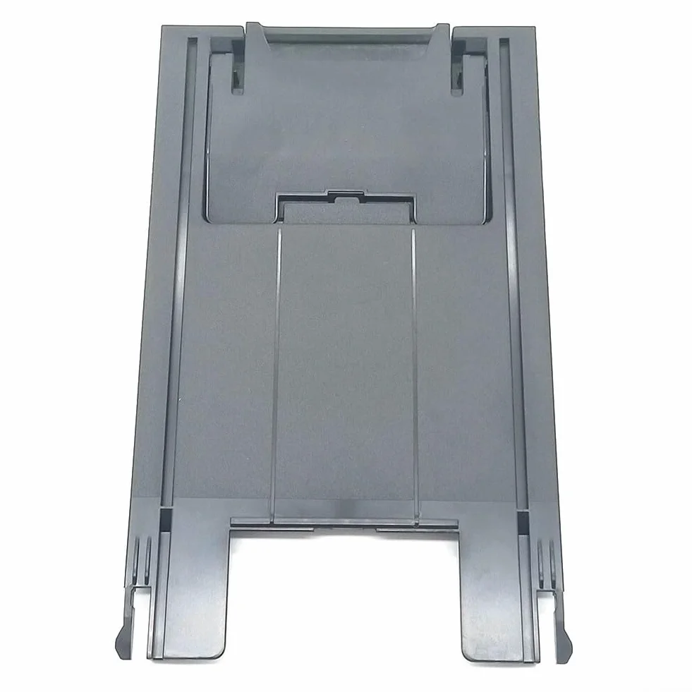 Bandeja de salida de papel compatible con impresoras DCP J100 J200 J205 J102 J105 Series ABS negro Capacidad LTR extendida con deflector antideslizante ajustable para fotos de documentos suaves