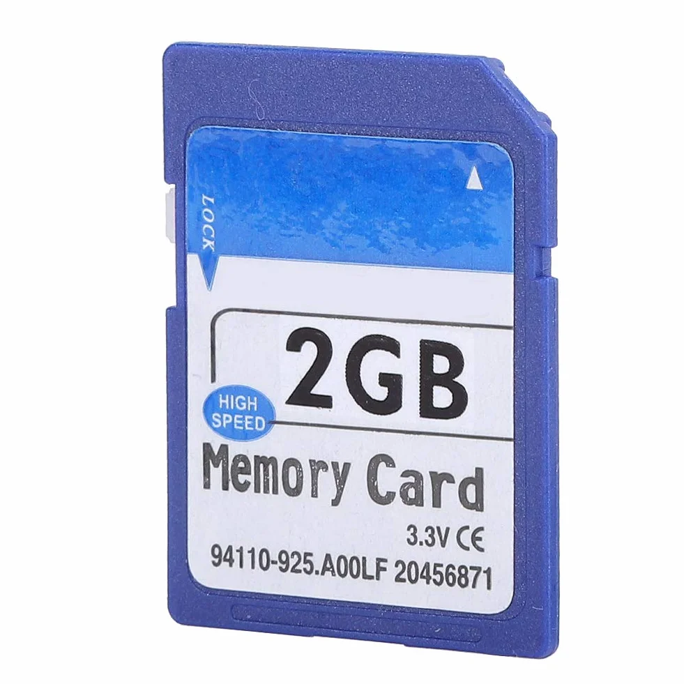 ASHATA Tarjeta de Memoria 1G / 2G / 8G / 16G / 32G / 64G, Tarjeta de Memoria Universal de Alta Velocidad para MP3, MP4, cámara, SLR, para PSP, Altavoz de Tarjeta de Enchufe, Altavoz, etc.(2GB)