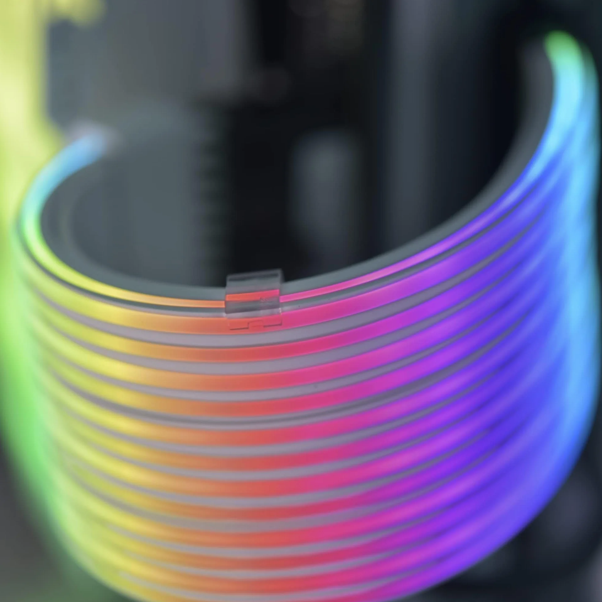 Lian-Li Strimer Plus V2 24-Pin RGB Mainboardkabel, para Ordenador personal (PW24-PV2 Black)