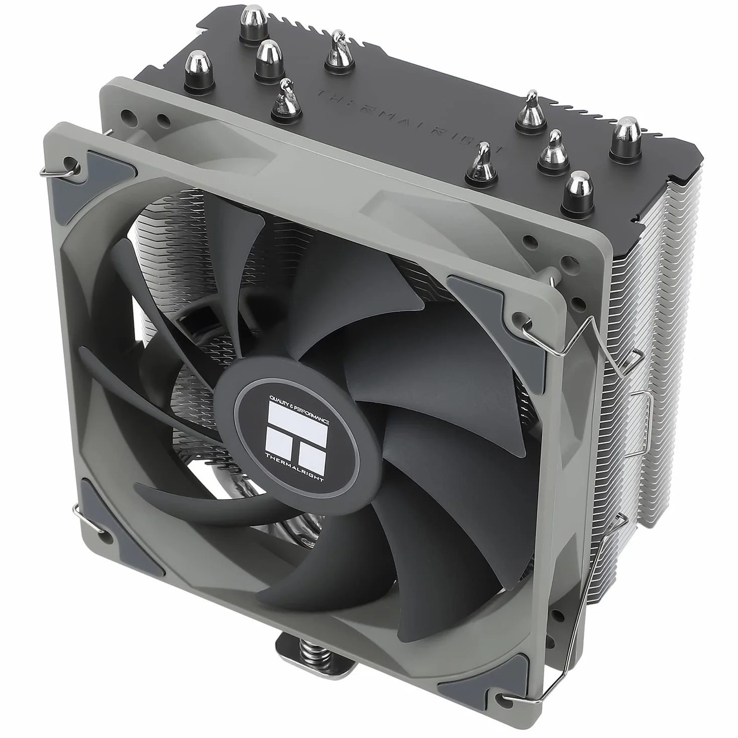TR-Thermalright Assassin King 120 SE Enfriador de CPU - 5 tubos de calor, 1550 U/min, ventilador de CPU silencioso de 120 mm, para AM4/AM5, Intel LGA1851/1700/115x/1200, Enfriador de PC de 148 mm de