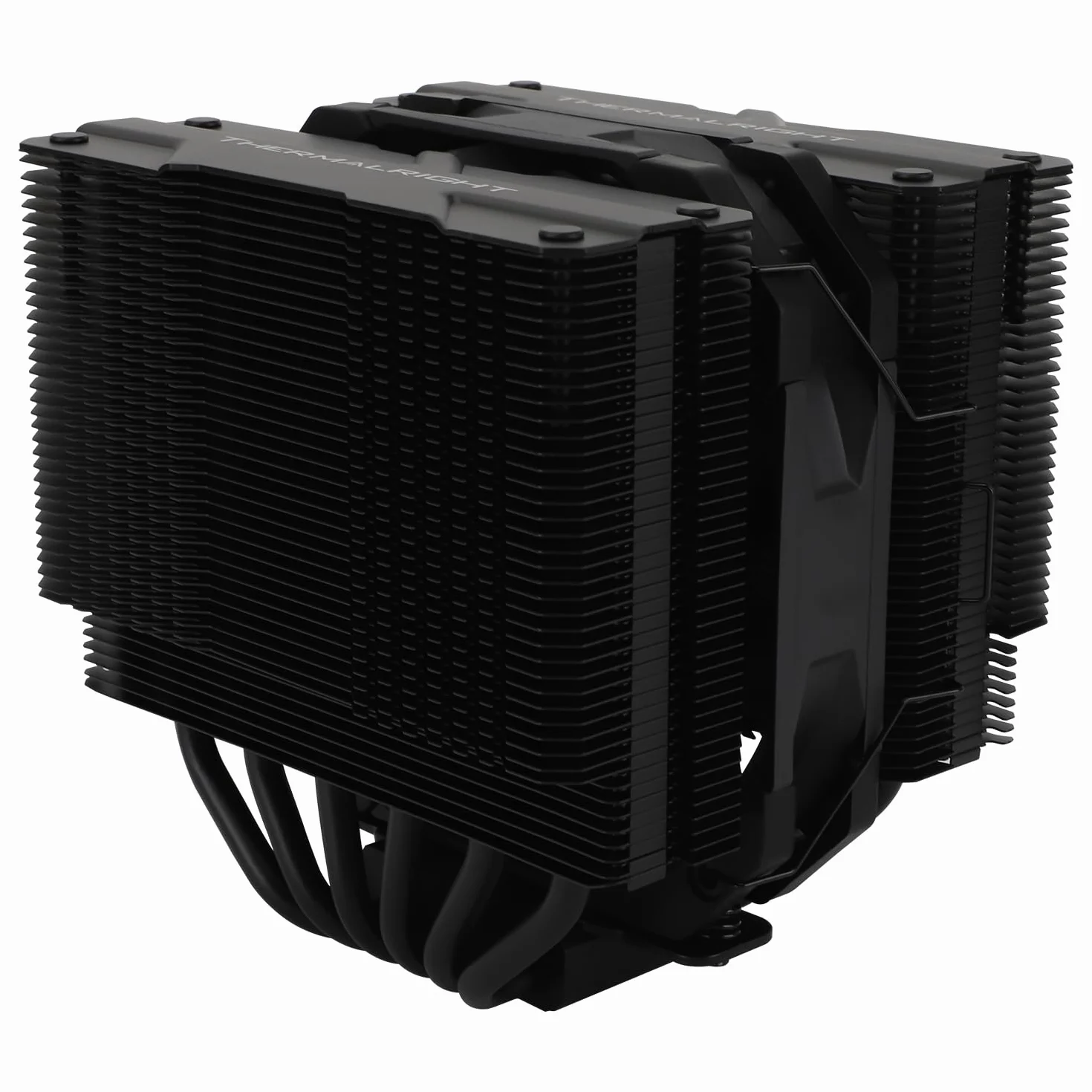 TR-Thermalright Peerless Assassin 120 MINI Negro Enfriador de CPU, Doble Torre con Heatpipes de 6x6mm, Cubierta Superior Negra, para AM5/AM4,lga1851/1700/115x