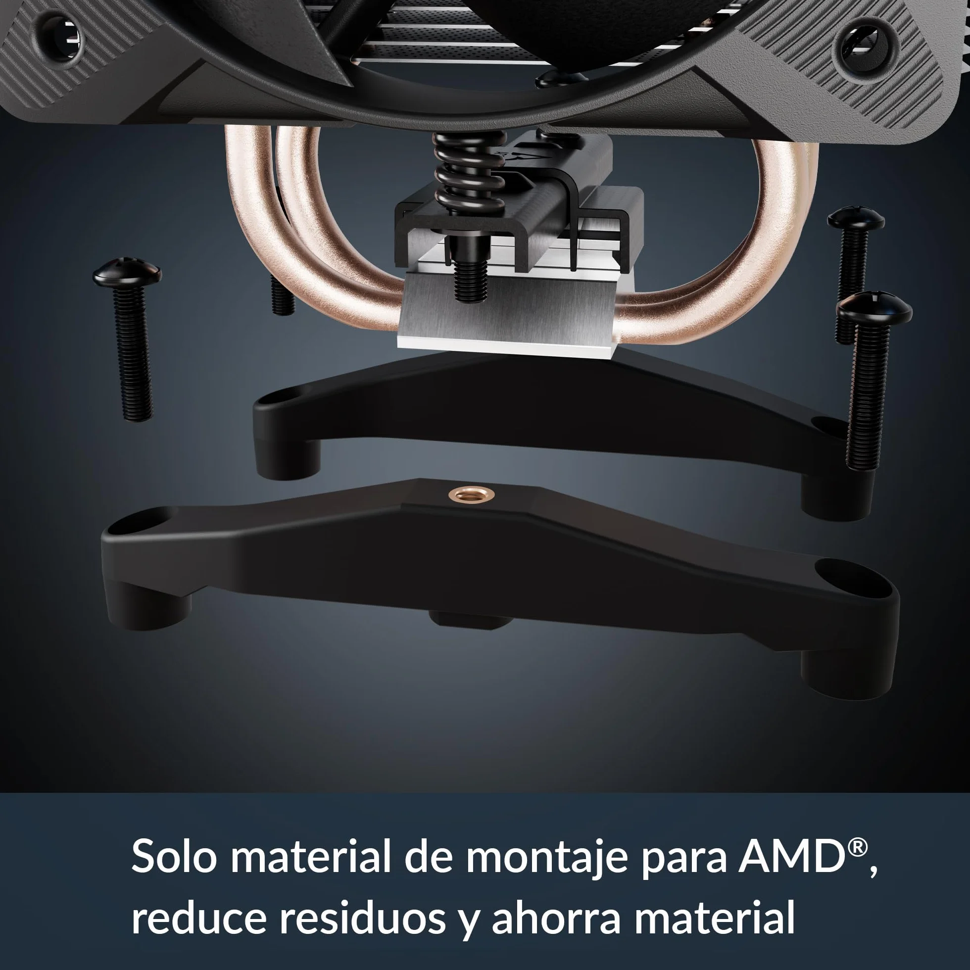ARCTIC Freezer 8A CO - Enfriador CPU compacto para AMD y funcionamiento continuo, AMD AM5/AM4, montaje desplazado, ventilador PWM 100 mm, compuesto térmico MX-6 preaplicado, doble rodamiento de bolas