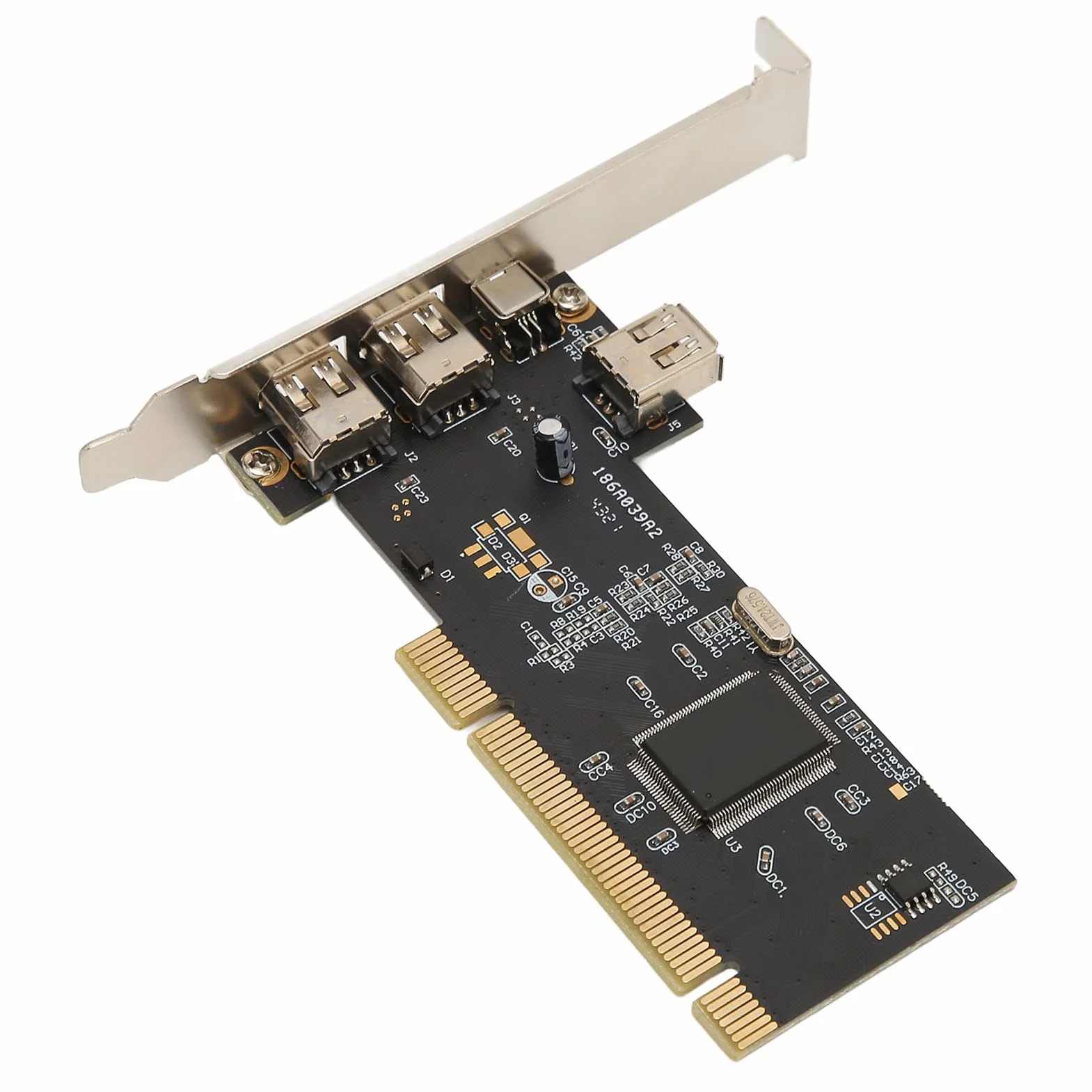 Tarjeta Firewire 1394 PCI Express, Tasa de Transferencia de Datos de 400 200 100 MBps, 7 Puertos Que Cumplen con La Especificación IEEE 1394 Openhci, Enlace Dúplex Completo para Escritorio DV