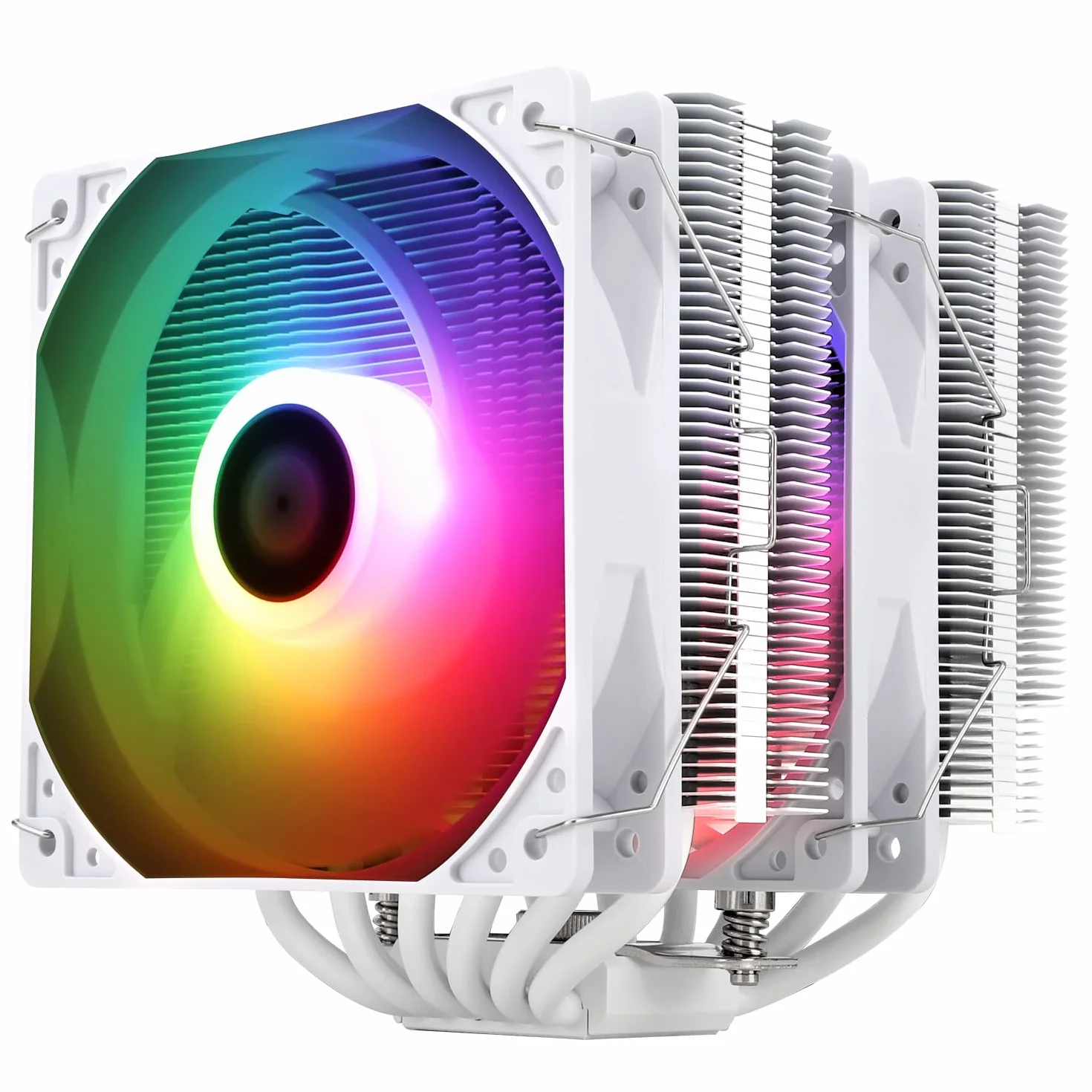 TR Peerless Assassin 120 SE ARGB Enfriador de aire CPU, 6 tubos de calor, ventilador doble 120mm C12CW-S PWM, tecnología AGHP, para AMD AM4/AM5 y Intel 1150/1151/1200