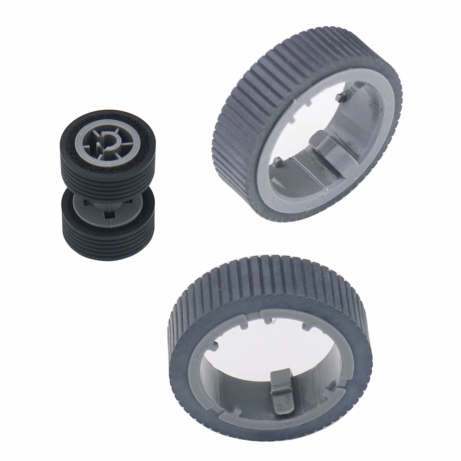 Juego de rodillos de freno y rodillo de selección de repuesto compatible con Fujitsu fi-7030 fi-7140 fi-7240 fi-7160 fi-7260 fi-7180 fi-7280, número de pieza PA03670-0001 PA03670-0002