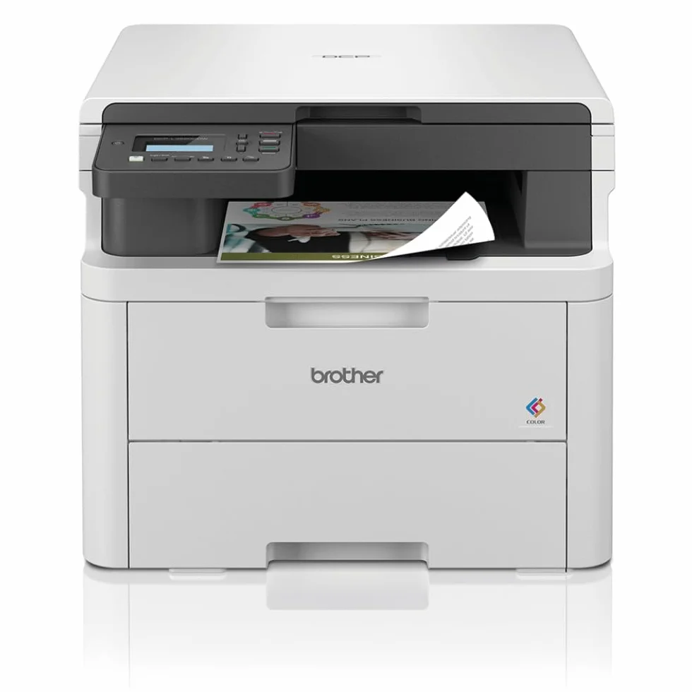 Brother DCP-L3520CDWE - Impresora LED inalámbrica a Color 3 en 1 con suscripción EcoPro, impresión, Copia y escaneo, USB 2.0, A4, Prueba Gratuita de 4 Meses, Entrega automática de tóner, Enchufe del