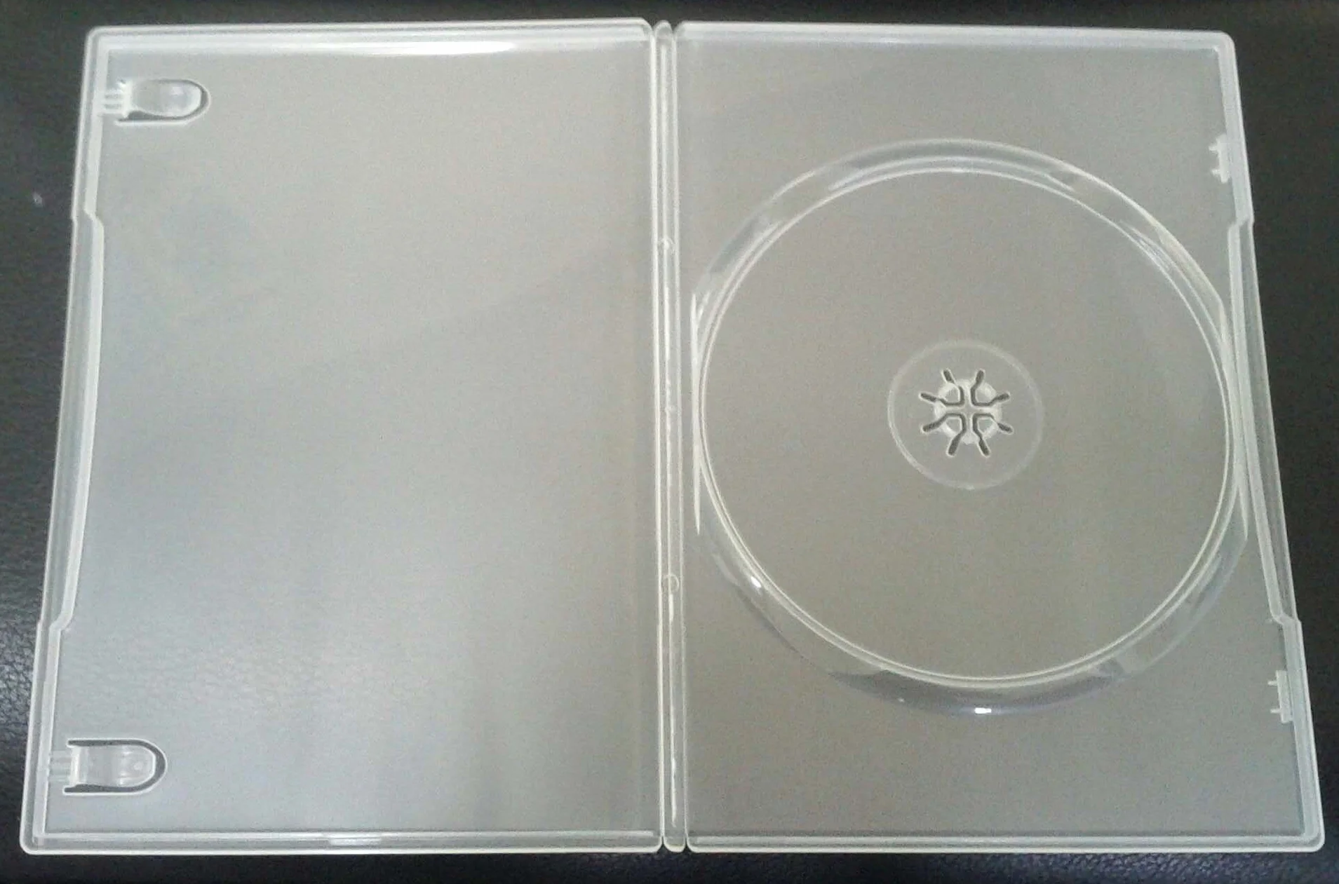 Panmer - Funda para DVD (7 mm, transparente)