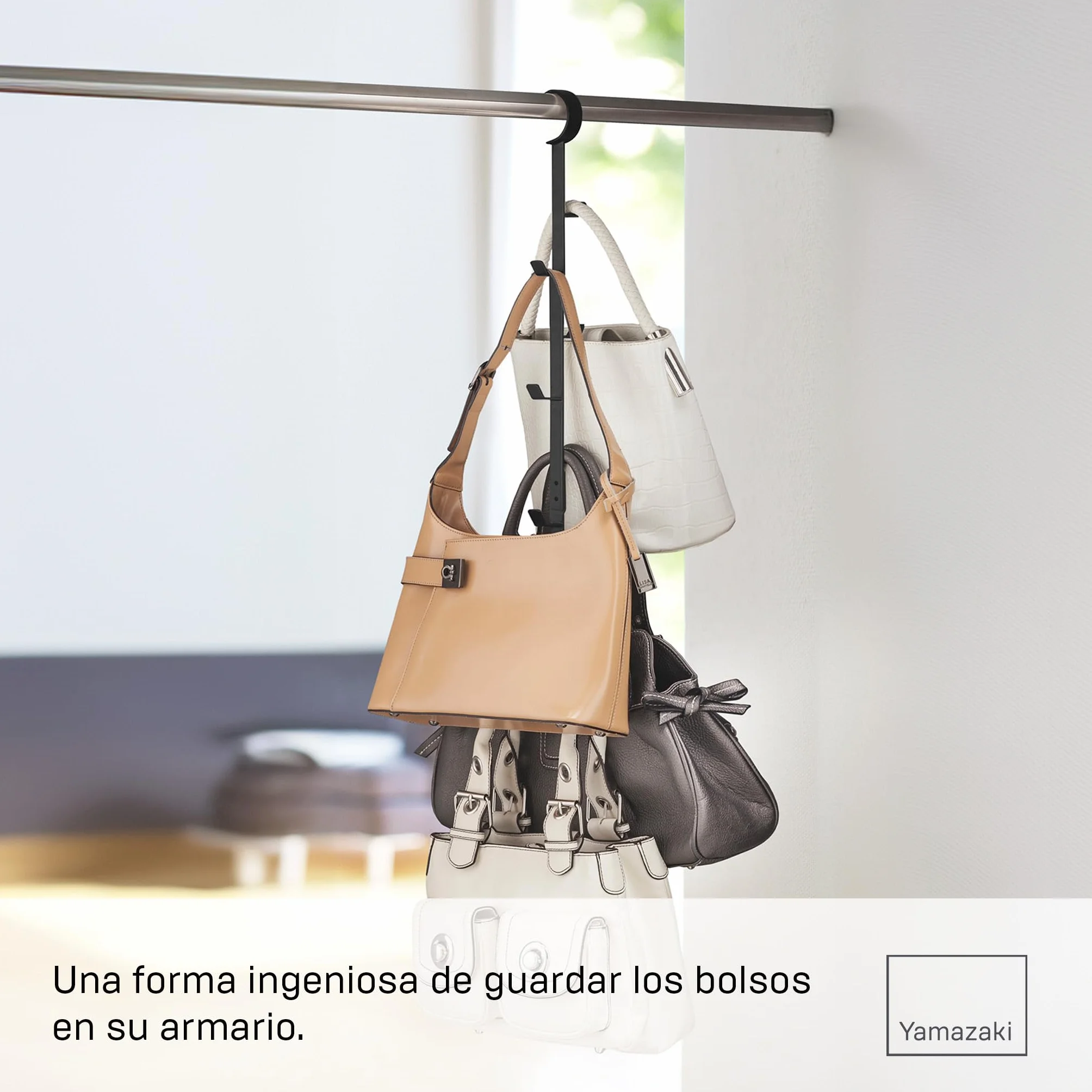 YAMAZAKI Home Smart Armario Organizador Percha