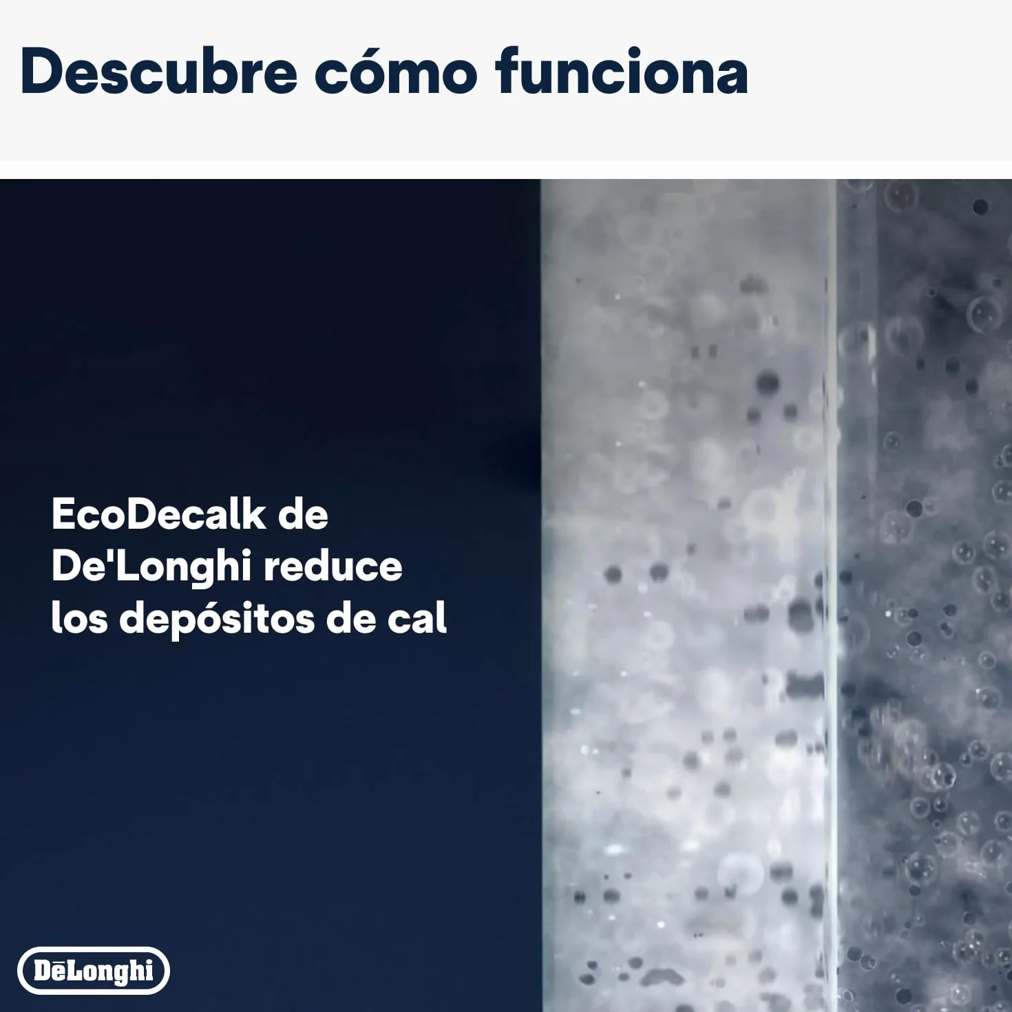 De'Longhi DLSC502 EcoDecalk Descalcificador Universal para Cafeteras Automáticas, 2 x 500 ml