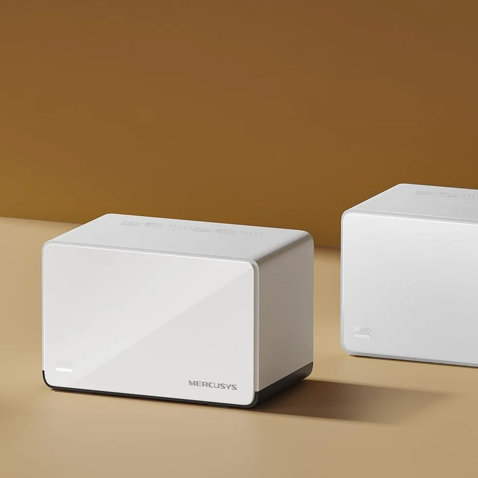 Mercusys Halo H85X (3-Pack) – Sistema Mesh Wi-Fi 6 AX3000, Cobertura de hasta 650 m², 2.5 Gbps WAN/LAN, gestión con App MERCUSYS