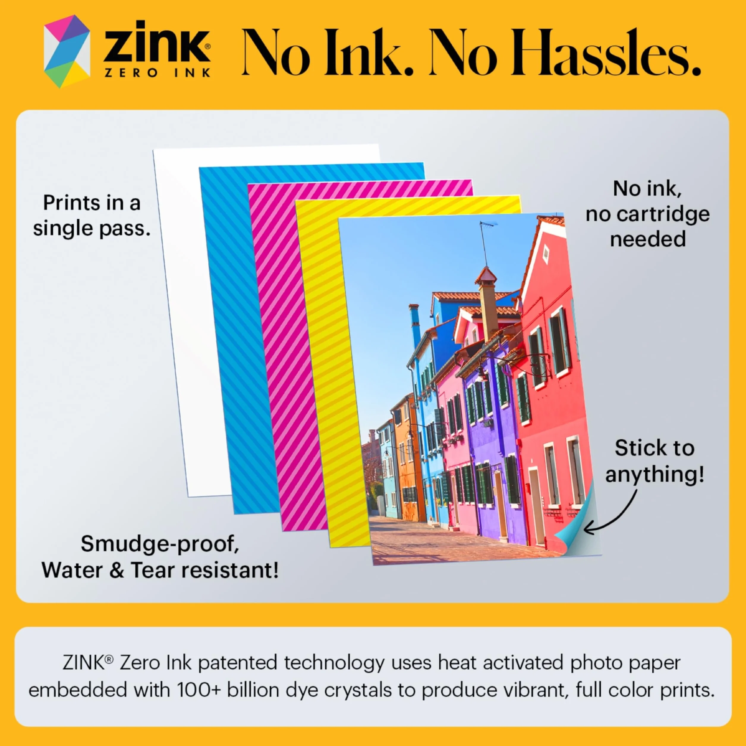 Kodak Step Impresora Móvil com Tecnologia Zink (Azul) Kit de Viaje