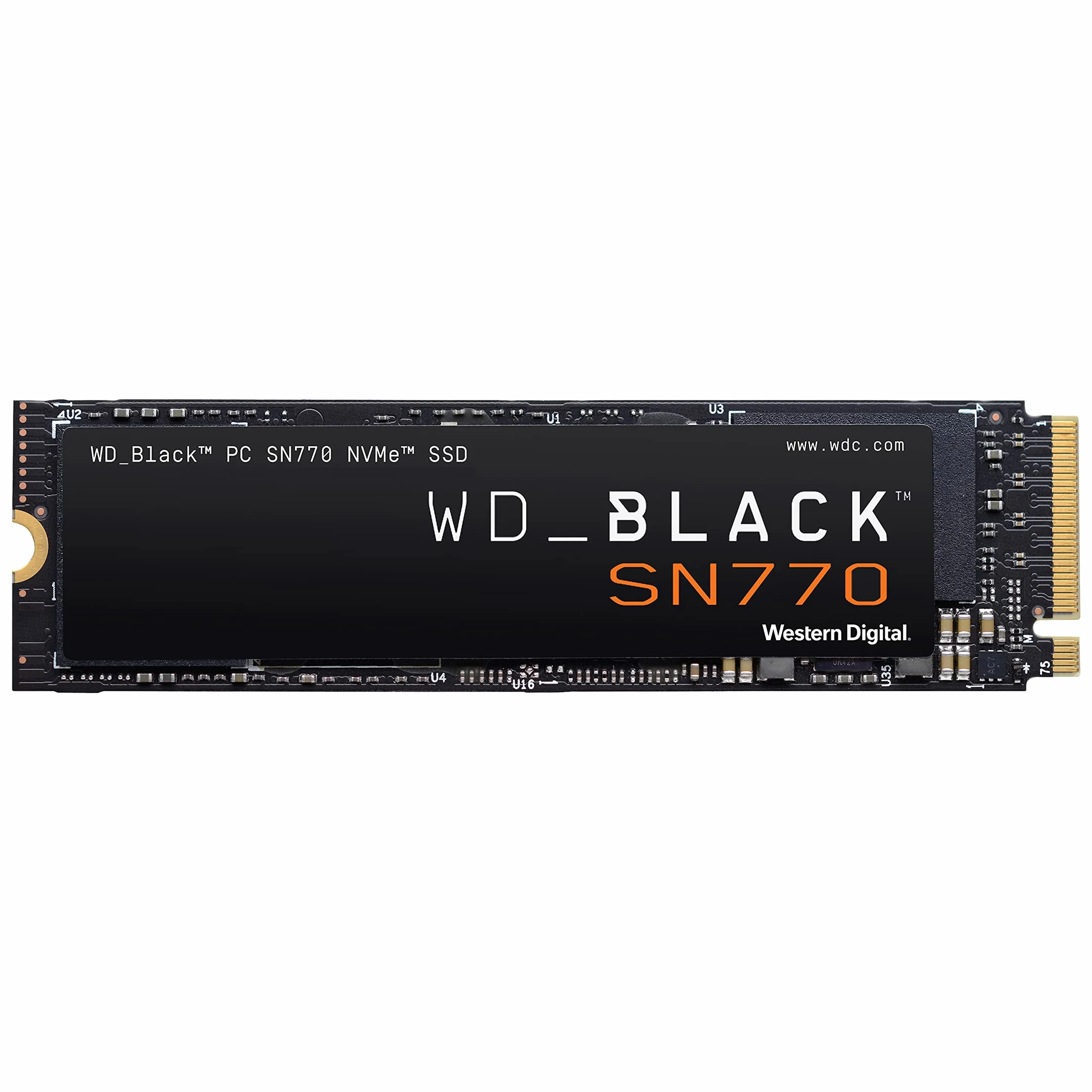 WD_BLACK SN700 SSD NVMe, 500 GB M.2 2280, Velocidad de lectura hasta 5000 MB/s, PCIe Gen4 NVMe, SSD de juegos alto rendimento