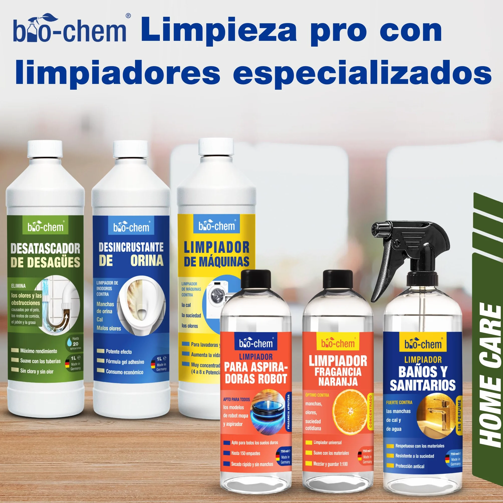 Limpiador Robot friegasuelos 750ml con Vaso dosificator ecológico para Aspirador