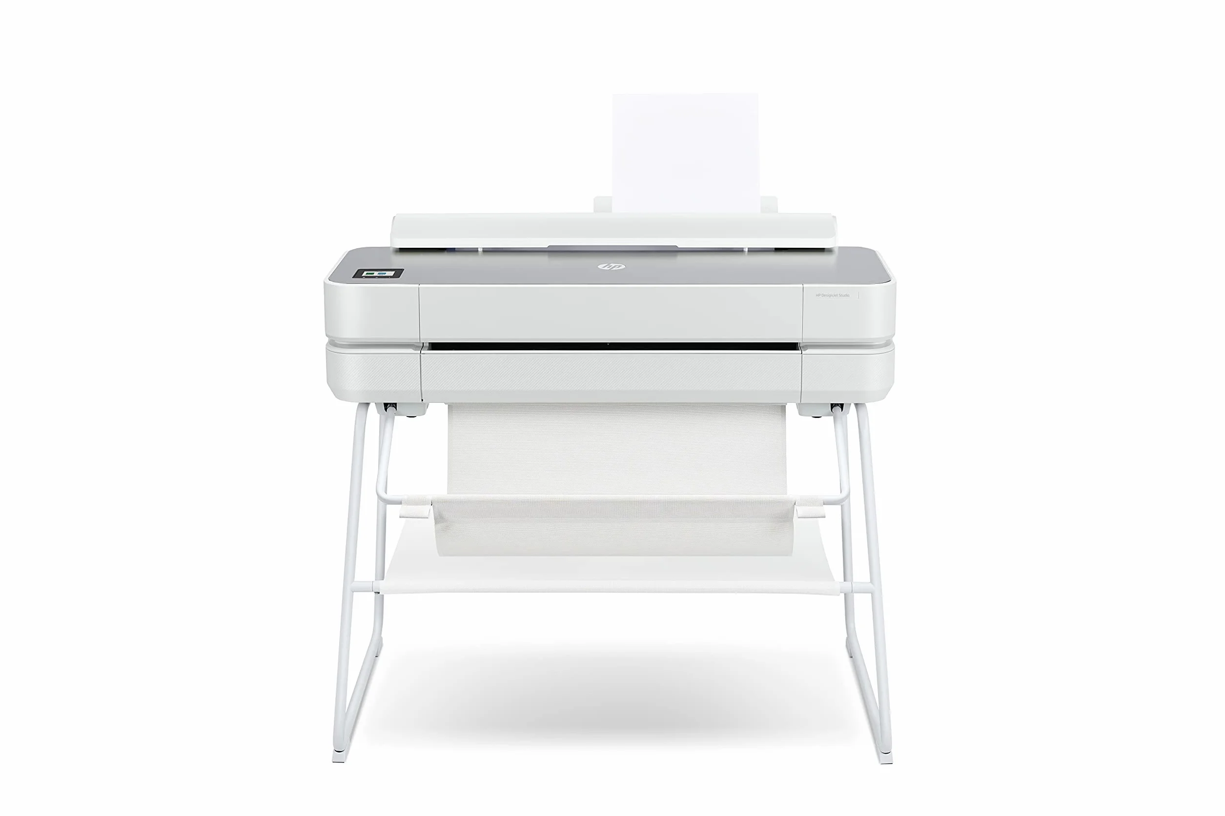 HP Impresora Plotter de Gran Formato DesignJet Studio - Steel, de 24 Pulgadas, hasta A1, Impresión Móvil, Wi-Fi, Gigabit Ethernet, USB 2.0 de Alta Velocidad, Garantía de 1 año (5HB12C)