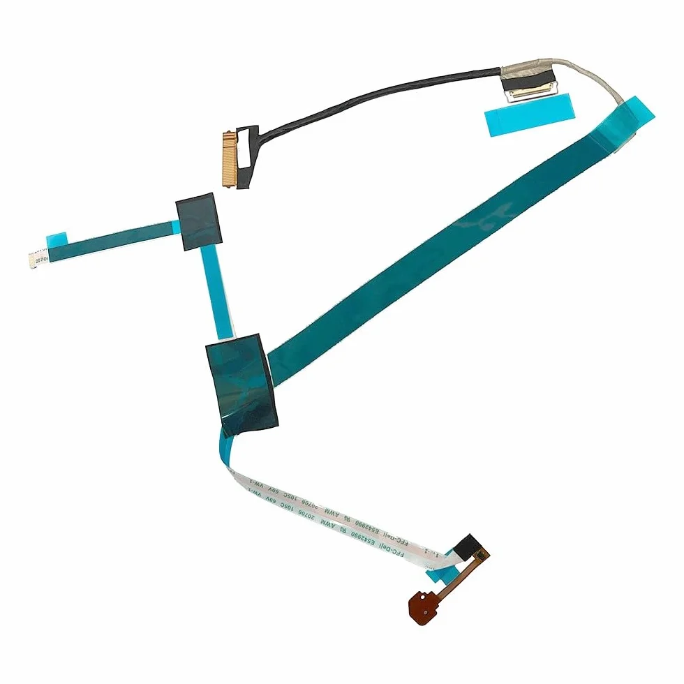 JINTAI 30PIN LCD Pantalla de vídeo Display Screen Cable Flex para Lenovo Thinkpad E16 Gen 3 21SR 21SS 21ST 21SU 21TF 21TG ME630 5C11P26312 DC02C01B120 LCD Display Video Screen Cable Flex