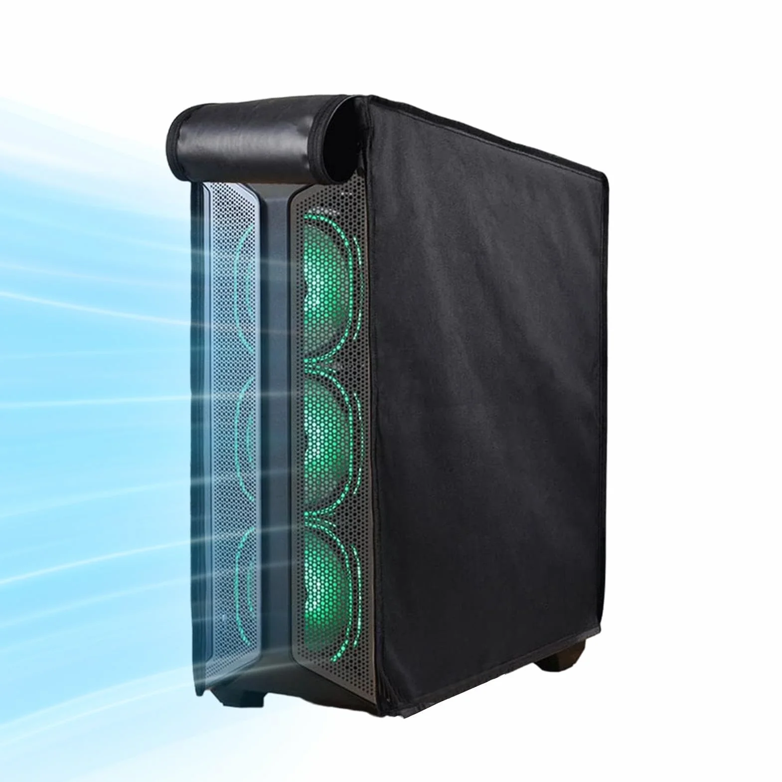 Protector de caja de cubiertas antipolvo para PC,Cubierta antipolvo para CPU de computadora | Funda protectora contra el polvo para PC Protector de CPU - Protector de cubierta antipolvo para