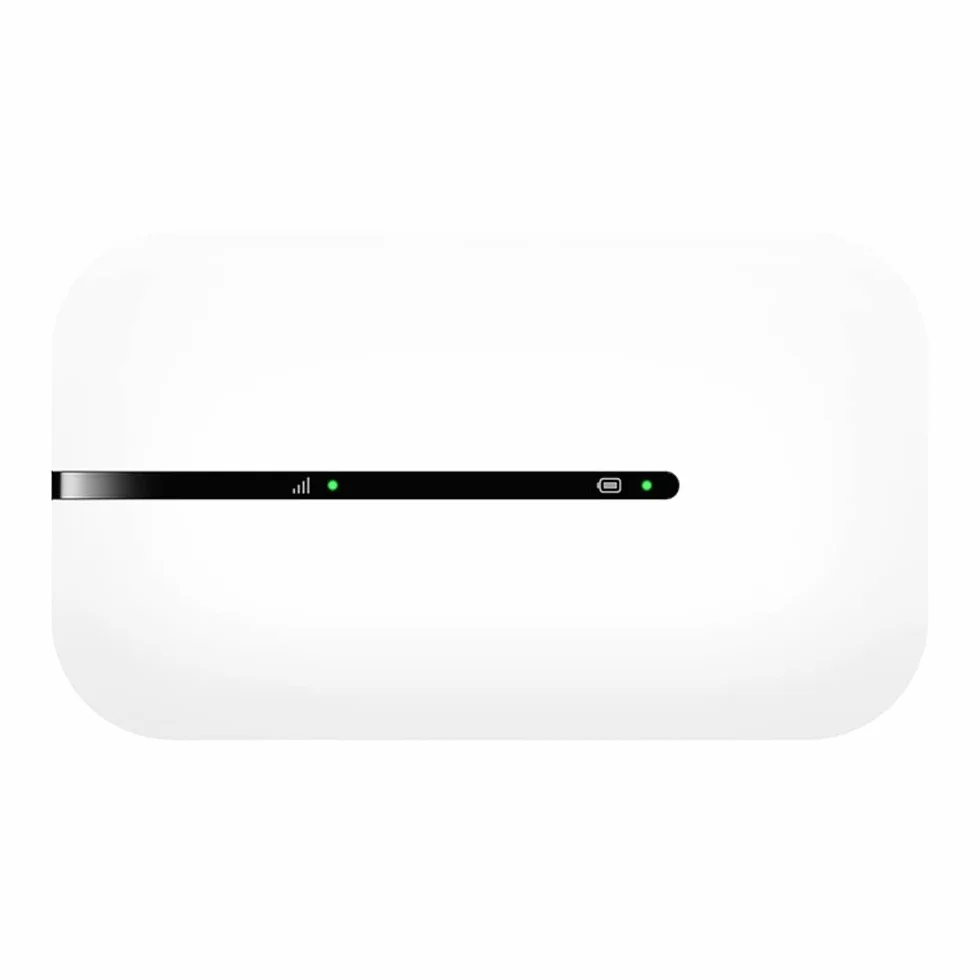 Zowee Mobile WiFi E5576 Router Wi-Fi móvil 4G LTE (CAT4), Velocidad de Descarga de hasta 150 Mbps, batería 1500 mAh, no Requiere configuración, WiFi portátil, Blanco