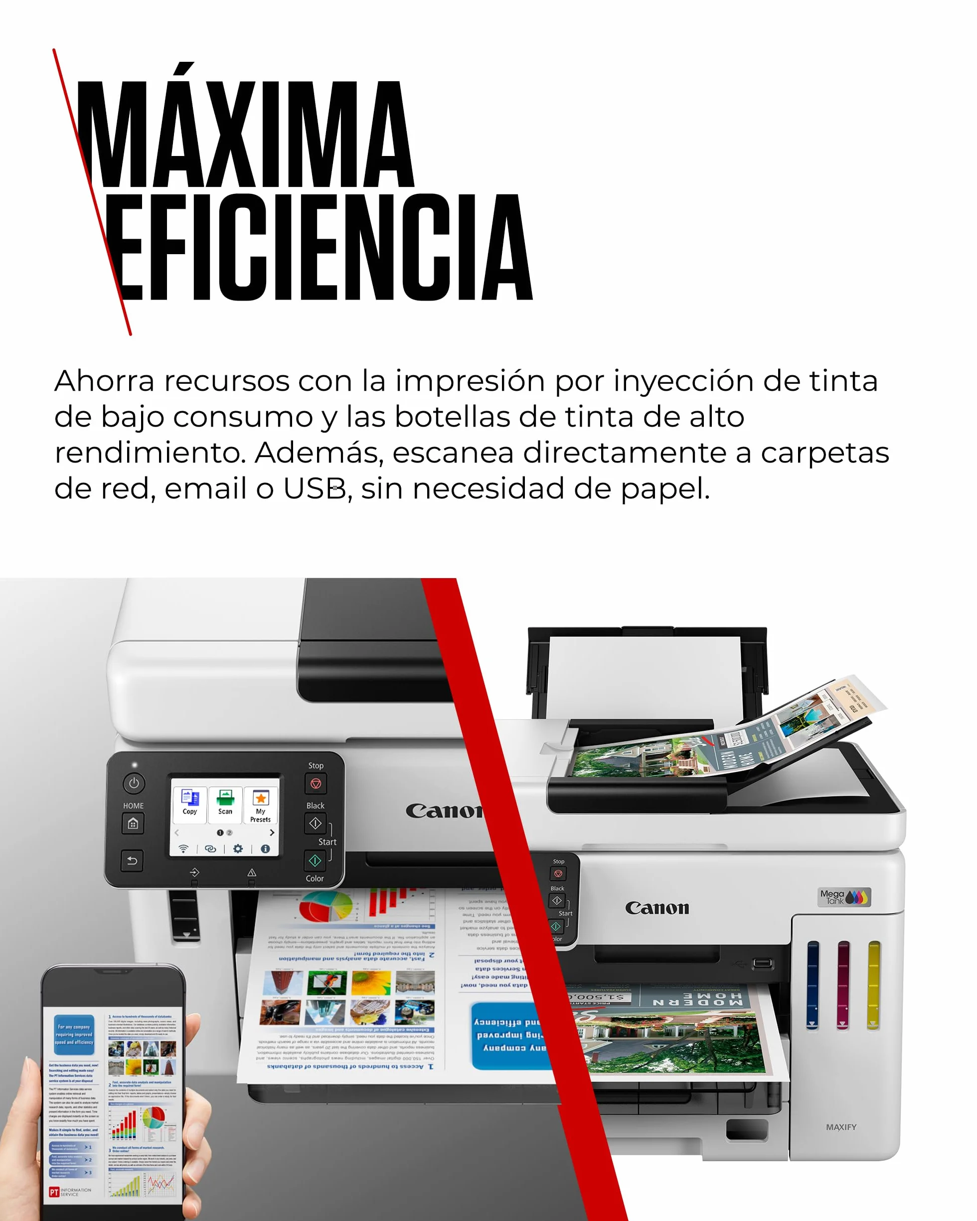 Canon Maxify Gx7150 Megatank - Multifunktionsdrucker - Farbe - Tintenstrahl - Ciss - Legal (216 X 356 Mm)