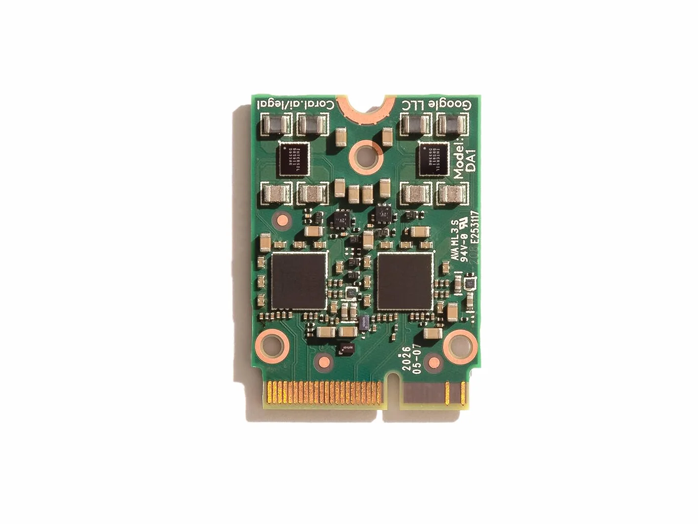 seeed Studio Coral M.2 Acelerador con TPU de Doble Borde