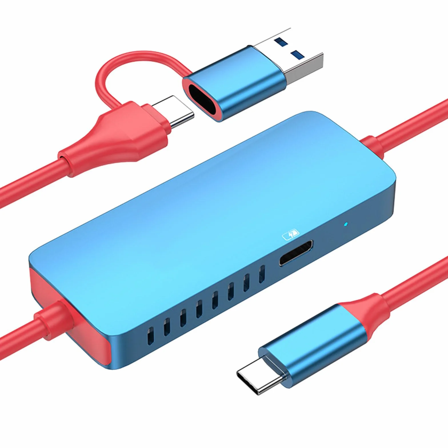 Tarjeta de captura de juegos 4K60Hz con carcasa de aleación de aluminio RGB24 profundidad de color en tiempo real, transmisión de video USB 3.0, tarjeta de captura de video de aleación de aluminio