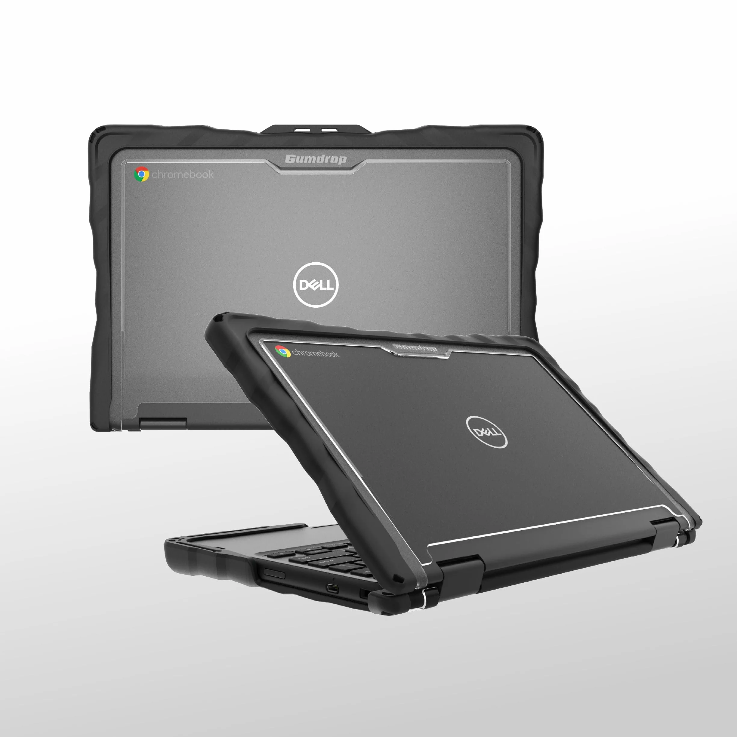 Gumdrop DropTech - Funda rígida para Laptop DELL Chromebook 3120 | 3110 | 3100 (Clamshell), Resistente a Prueba de caídas, a Prueba de Golpes, protección fiable para Dispositivos para Estudiantes de
