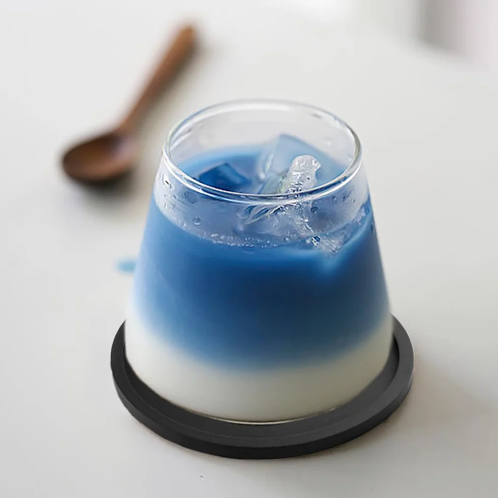 Posavasos de silicona redondos antideslizantes lavables resistentes al calor para bebidas 16 unidades