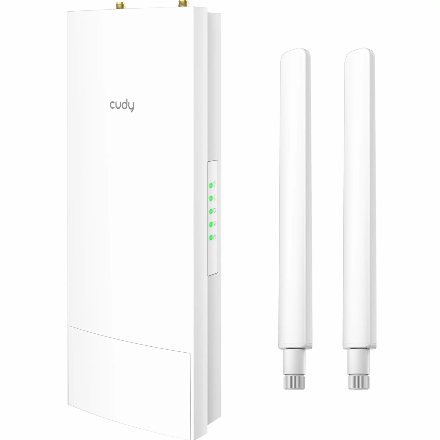 Cudy Doble Banda Repetidor AC1200 para Exteriores, Punto De Acceso, Router WISP, PoE Pasivo De 24V, Protección contra Rayos, Temperatura De Trabajo De -40 a 60 °C