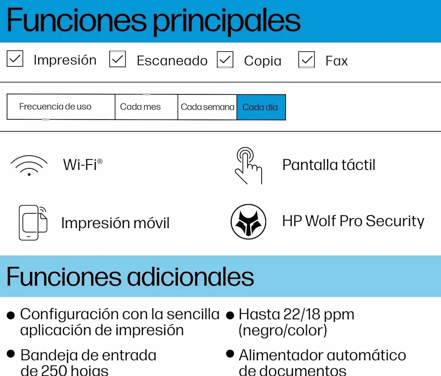HP OfficeJet Pro 9120e, Impresora multifunción Profesional de inyección de Tinta A4 a Color, Copia, escáner, fax, Wi-Fi, impresión a Doble Cara automática, 22 ppm, 6 Meses Instant Ink, Gris