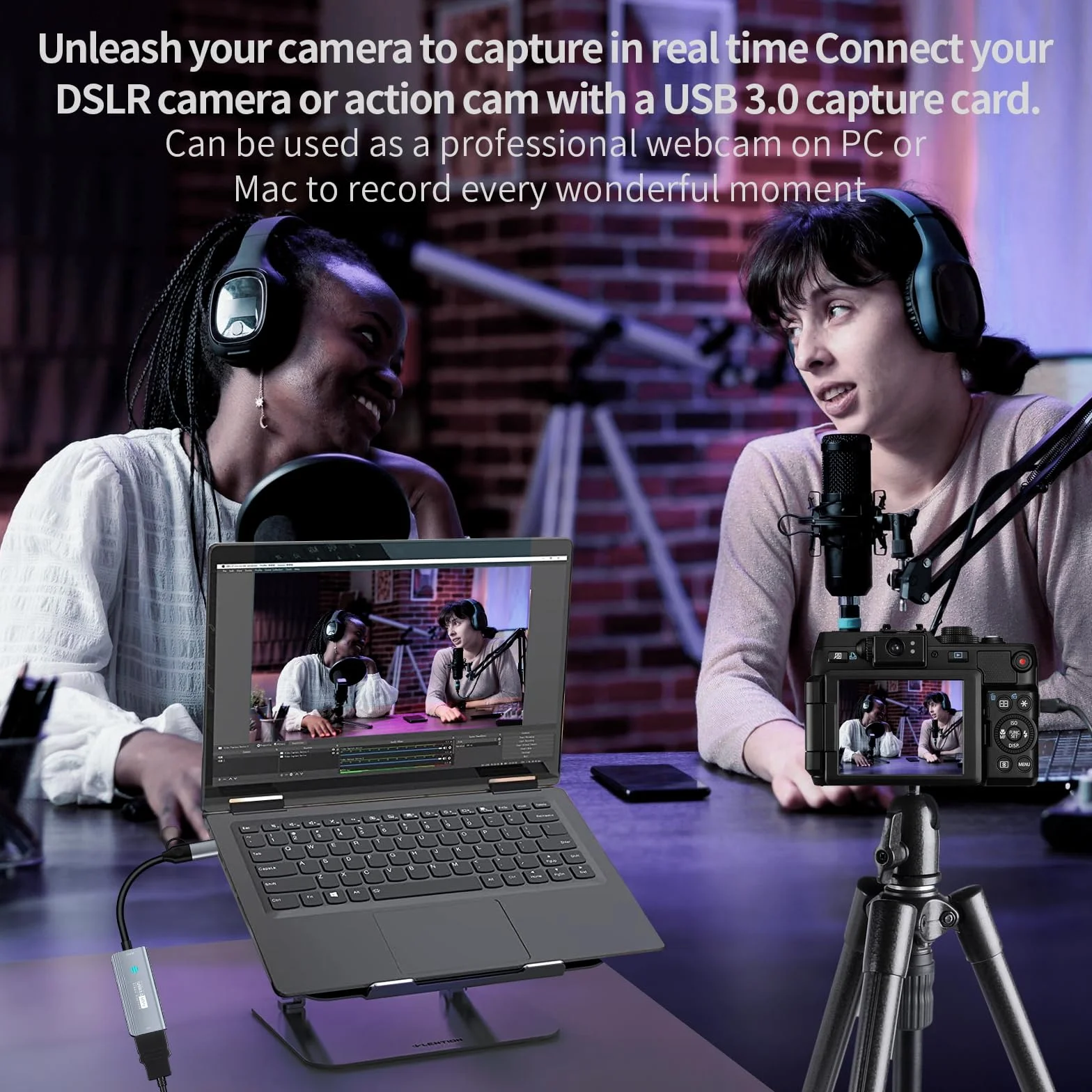 capturadora Video Papeaso, capturadora 4K HDMI a USB/USB C 3.0, Dispositivo de Captura de Video 1080P 60FPS, para transmisión, enseñanza, Juegos, videoconferencia o transmisión en Vivo