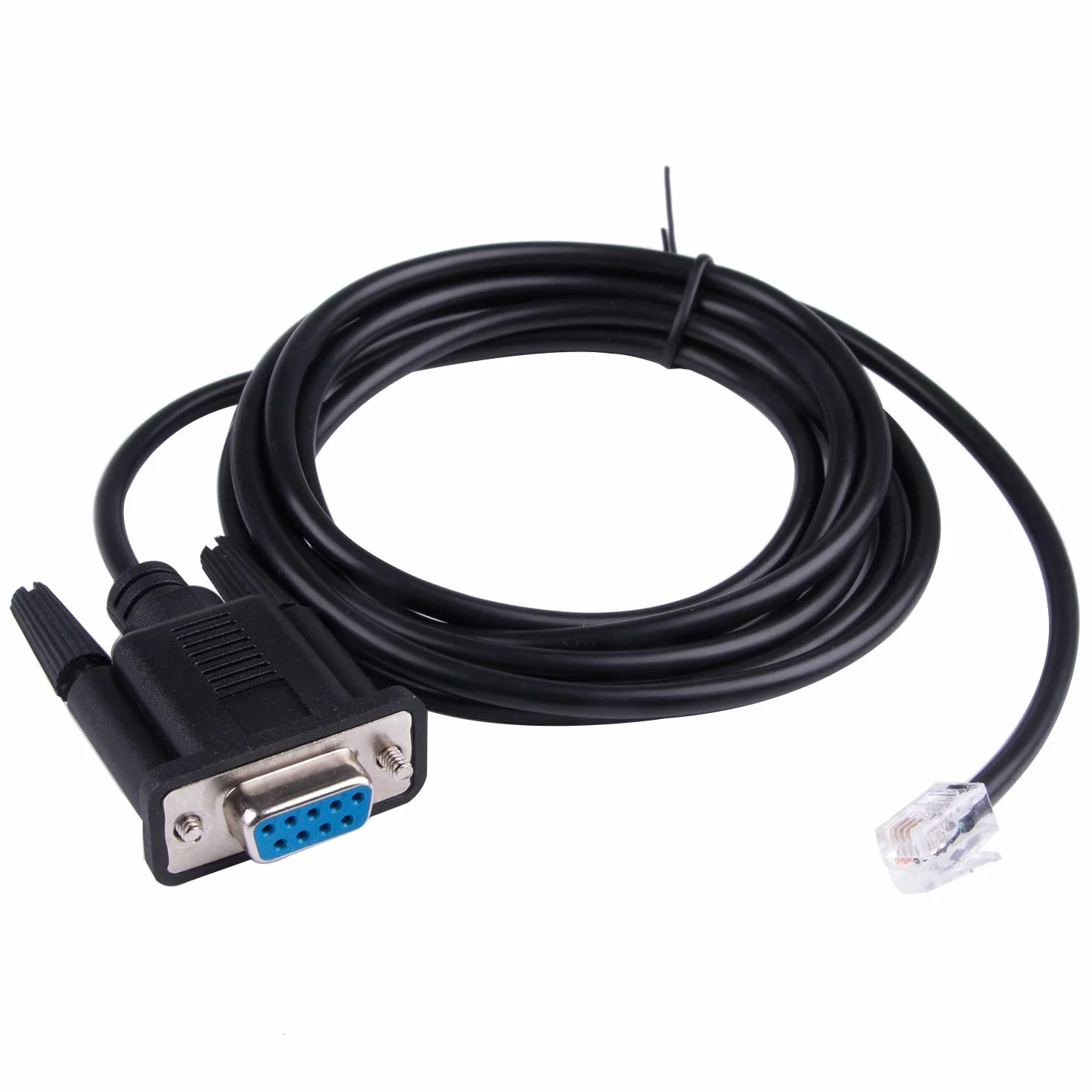 TLS2200 - Cable de impresora DB9 RS232 serie a RJ22 cable adaptador de PC a cable de impresora TLS2200 PC