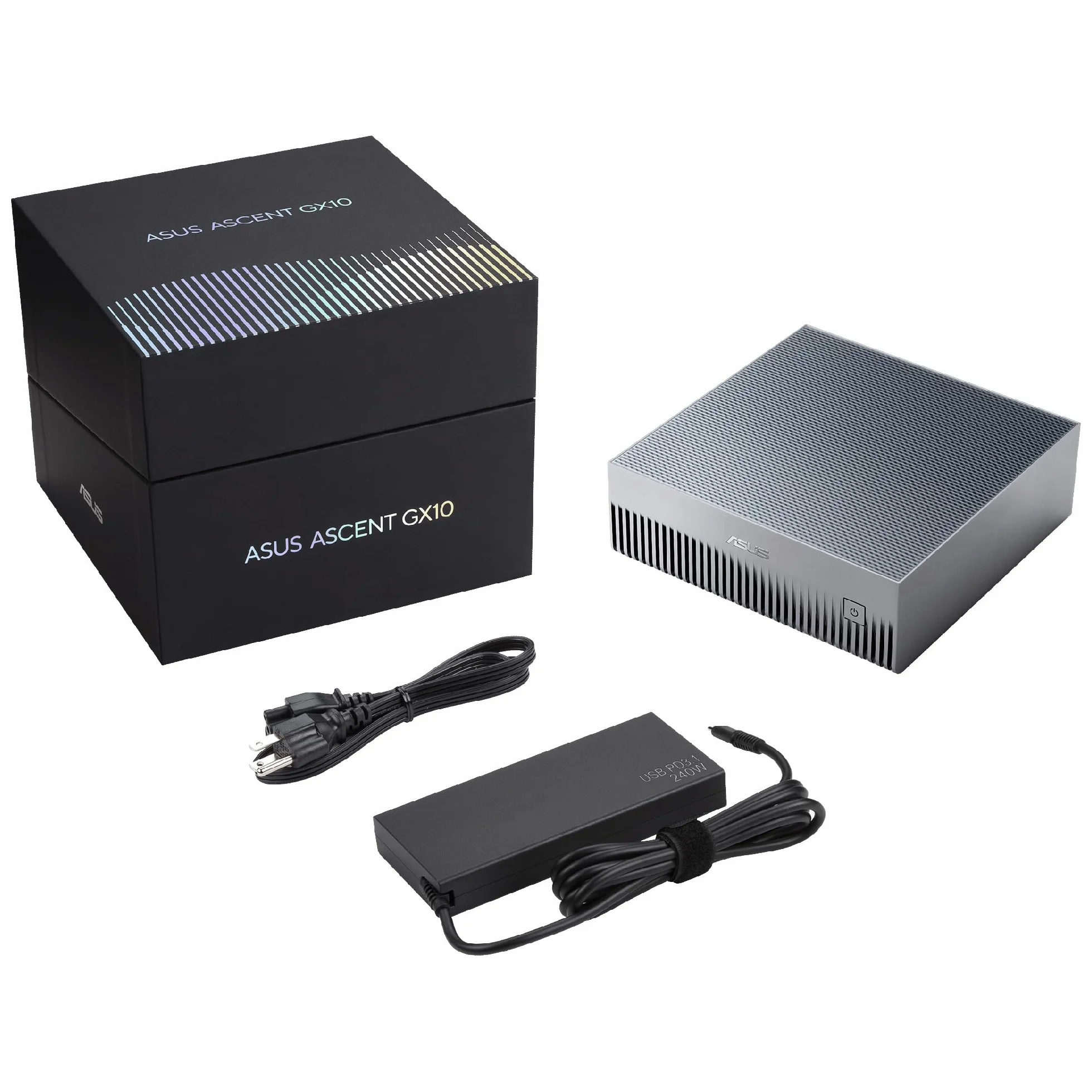ASUS Ascent GX10 Ordenador de sobremesa 128GB LPDDR5X 1TB SSD NVIDIA GB10 Blackwell GPU