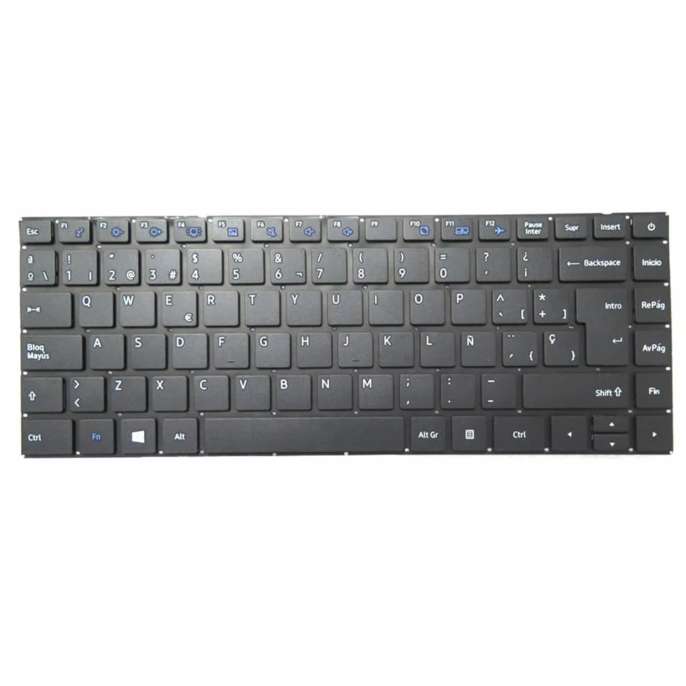 Nuevo Teclado para Dynabook Satellite Pro C40-G-109 C40-G-10P C40-G-10S C40-G-10Y C40-G-10Z C40-G-110 C40-G-111 C40-G-11E C40-G-11I C40-G-11L C40-G-11R C40-G-13E Español sin Teclado numérico