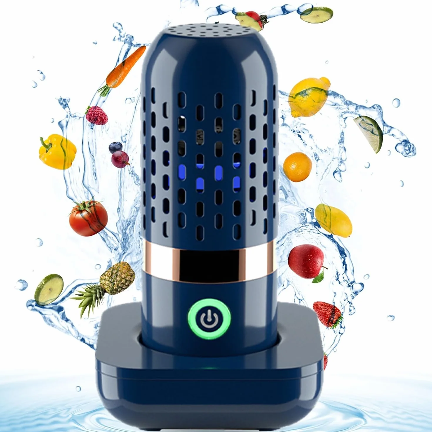 Máquina de limpieza de frutas y verduras, depuradora para carne, fruta y verdura, pescado