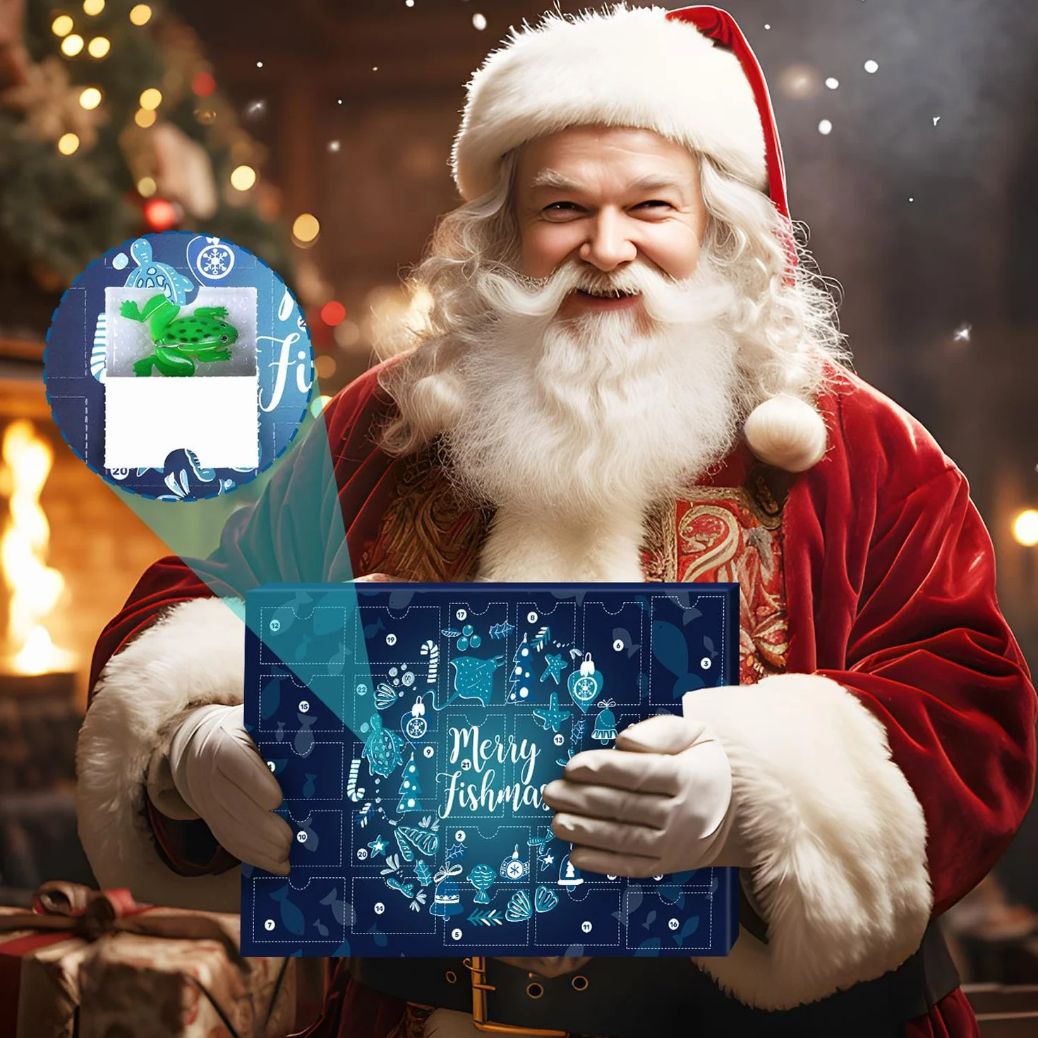 iZoeL Adviento Calendario Pesca 2025 Hombre Adolescente Niño Calendario Navidad 24 Gran Regalo Sorpresa