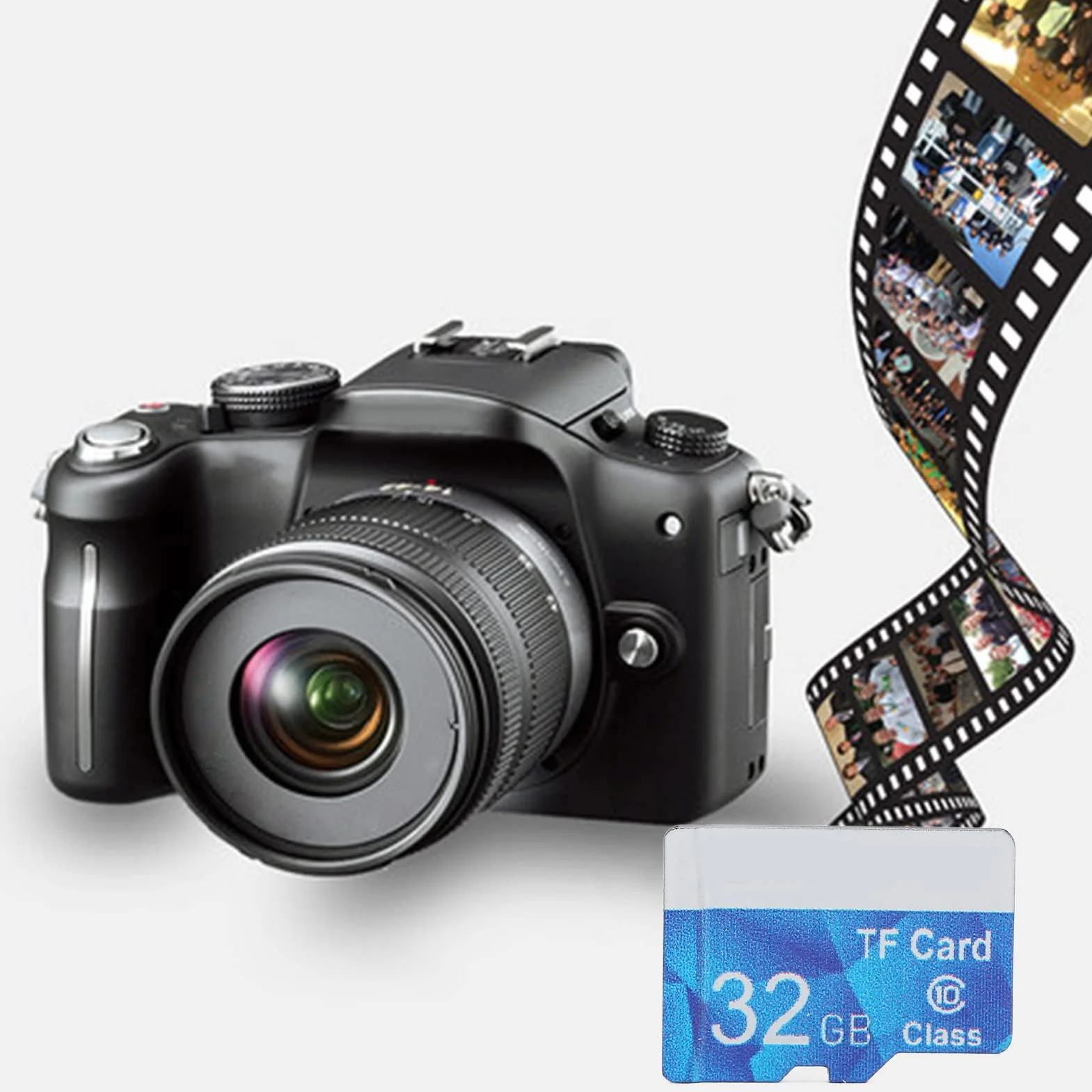 Tarjeta TF, Tarjeta de Memoria Micro de Alta Velocidad, Clase 10, Impermeable, Resistente a los Golpes, Mini Tarjeta de Memoria para cámaras, teléfonos móviles, Reproductores de MP3, Drones,