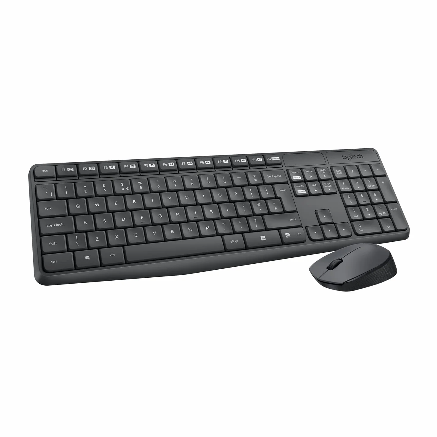 Logitech MK235 teclado y ratón inalámbricos COMBO - US INT'L QWERTY