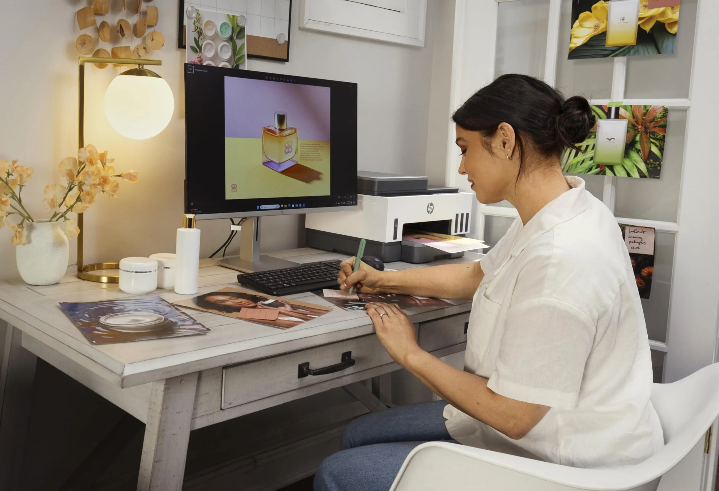 HP Smart Tank 7307, Impresora multifunción a Color, Inyección de Tinta, Wi-Fi, AAD 35 Hojas, impresión automática a Doble Cara, Escaneo y Copia, Tinta incluida hasta 3 años