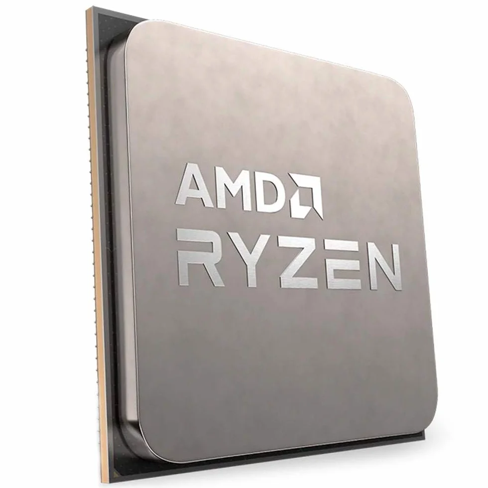 AMD Ryzen 7 5800X Procesador (8 núcleos/16 threads, 105W DTP, Socket AM4, 36 MB Caché, Reloj de aumento máx. hasta 4,7Ghz, no cooler)