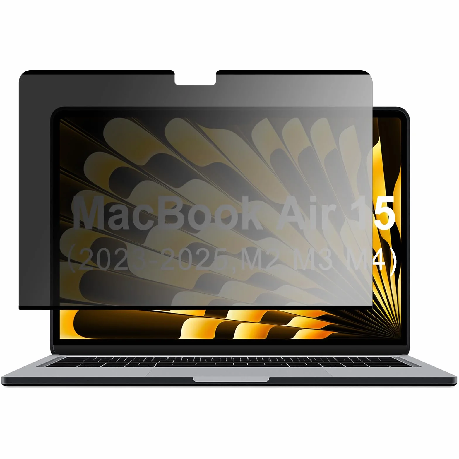 Filtro de Privacidad Magnético para MacBook Air 15 Pulgadas M5/M4/M3/M2 (2026/2025/2024/2023), Extraíble Anti Spy Antirreflectante Filtros de Protector Pantalla para MacBook 15"