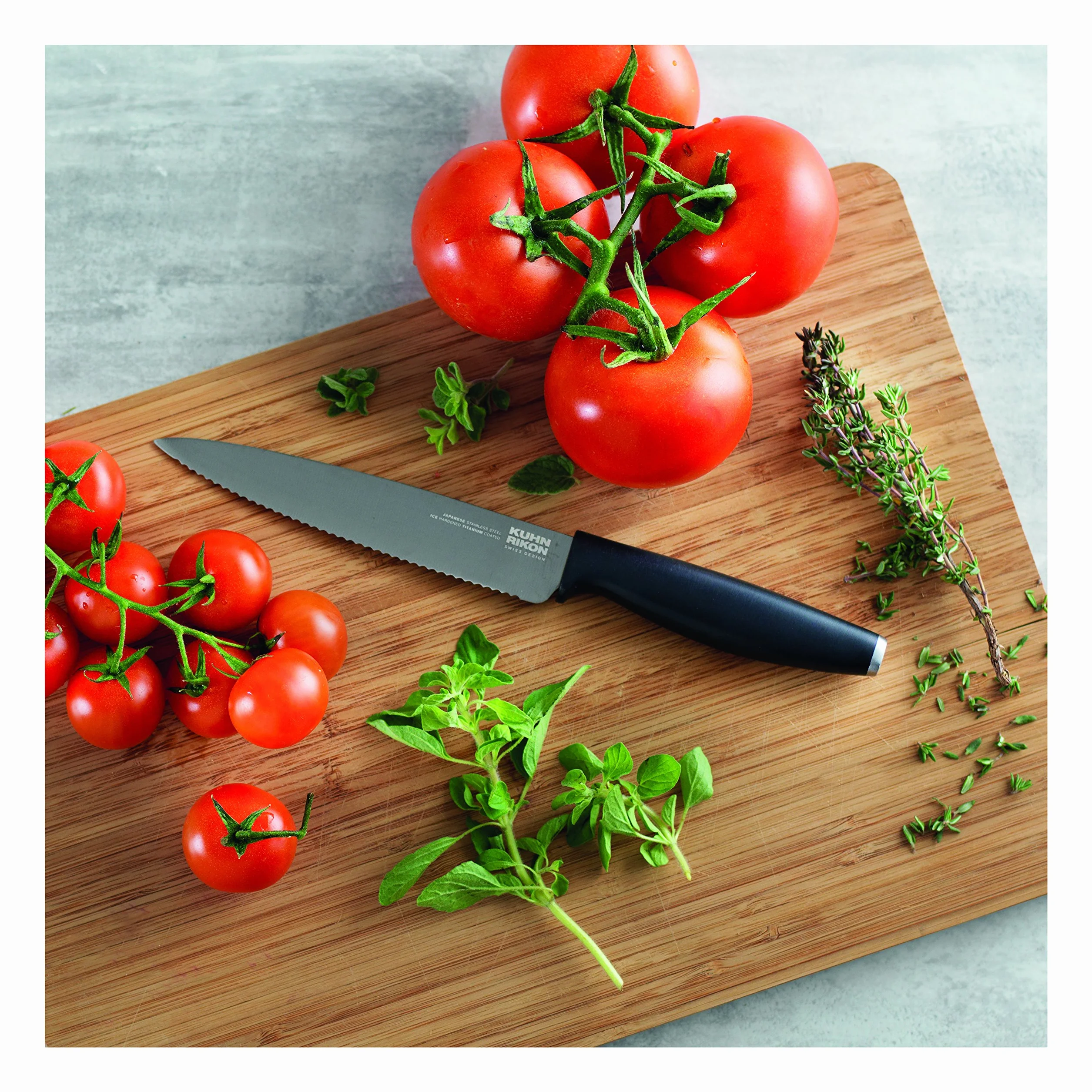 KUHN RIKON Cuchillo TITANIO utility sierra 12.7cm