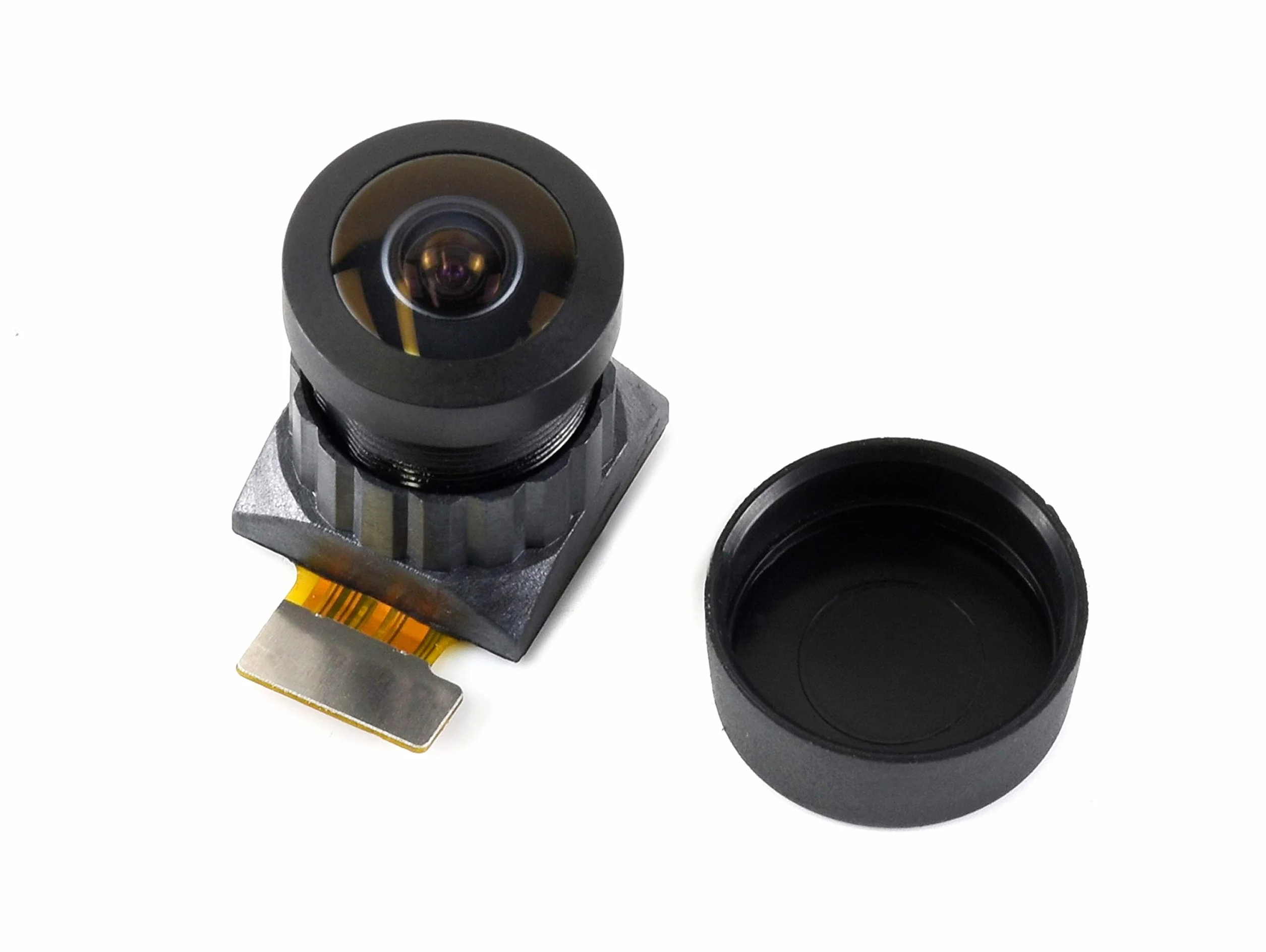 Waveshare 8MP IMX219-D160 Camera Module Wide Angle 160 Degree FoV Compatible with Raspberry Pi Camera Board V2(Not Included) and NVIDIA Jetson Nano Supporting Video Record and Still Picture Resolution