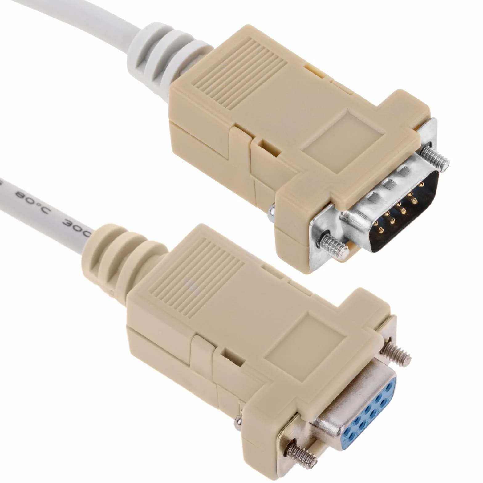 BeMatik - Cable Serie Null-Modem 10m (DB9-M/H)
