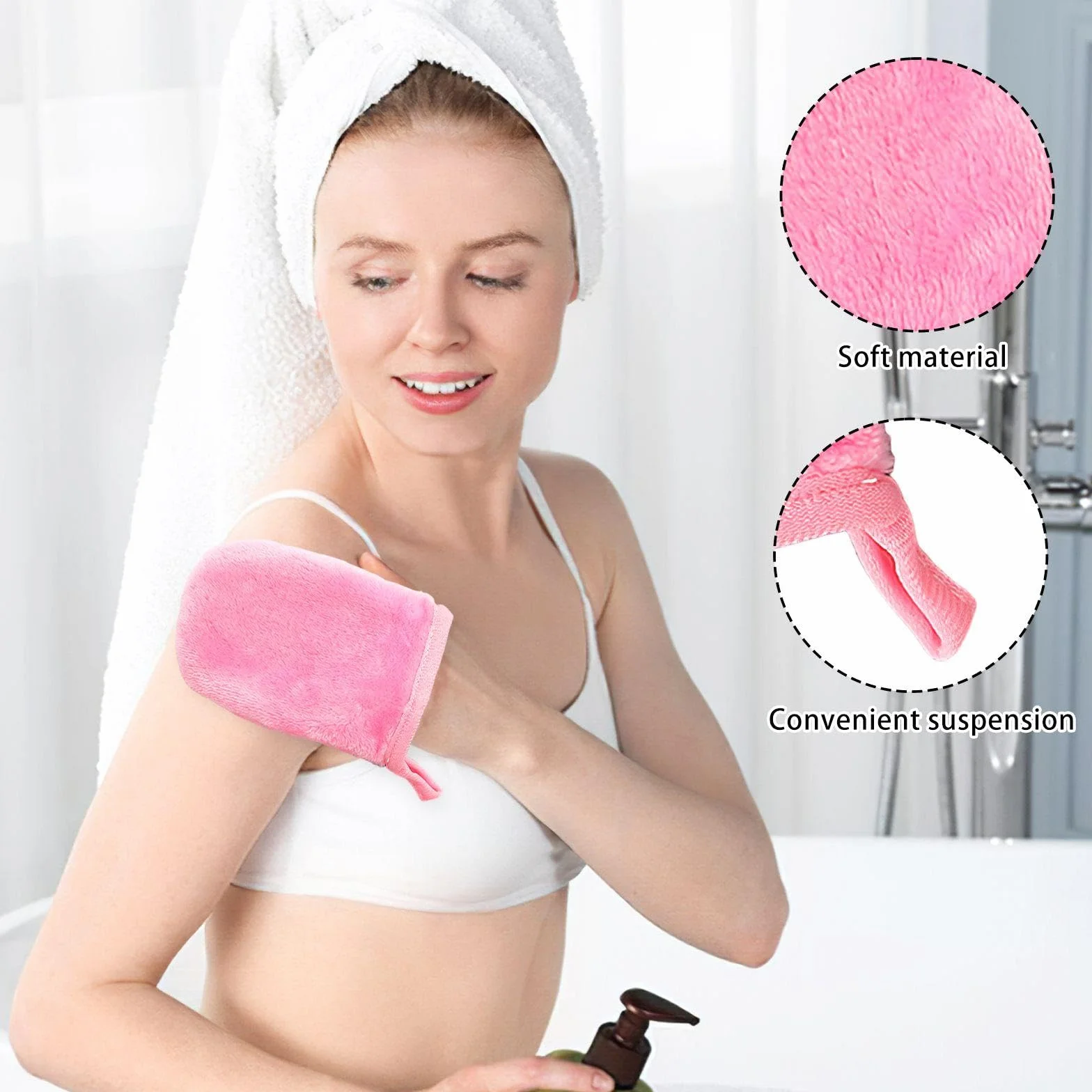 Guantes De Maquillaje, Herramientas De Maquillaje Portátil, Suministros De Limpieza Facial